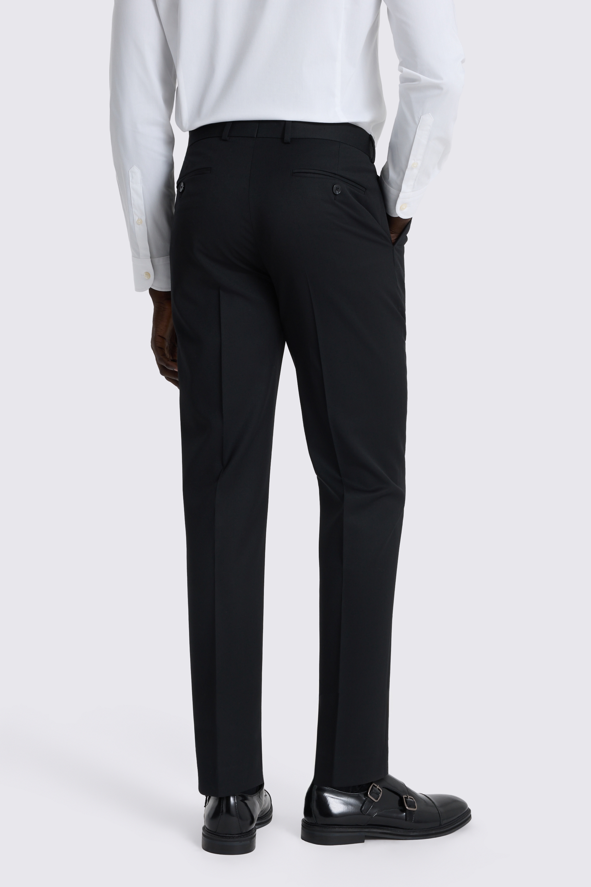 Slim Fit Black Trouser 