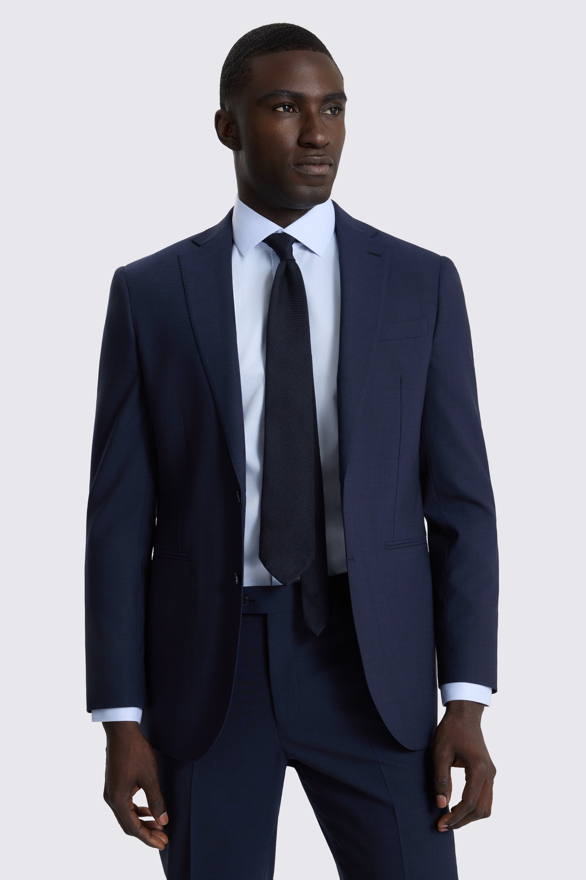 Slim Fit Blue Performance Suit