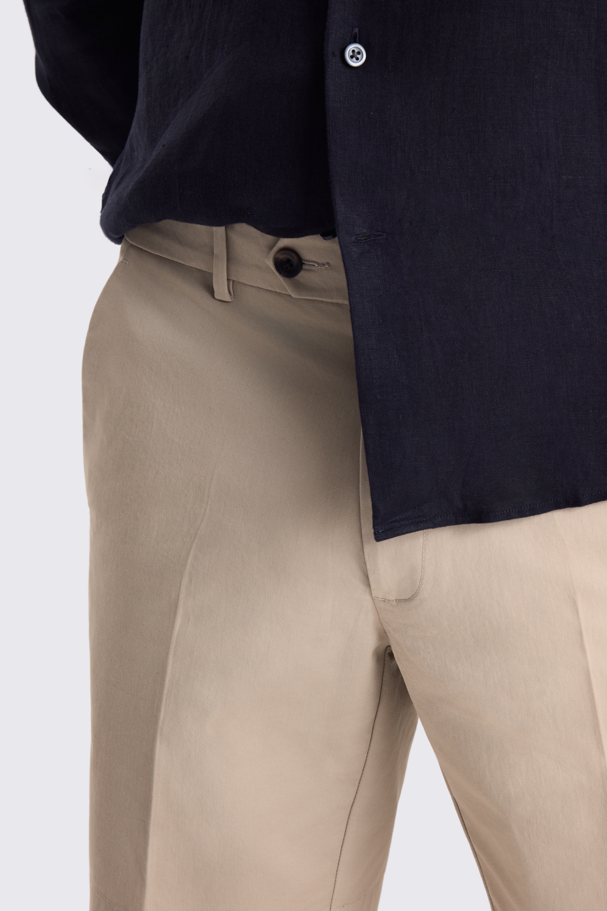 Stone Chino Cotton Shorts