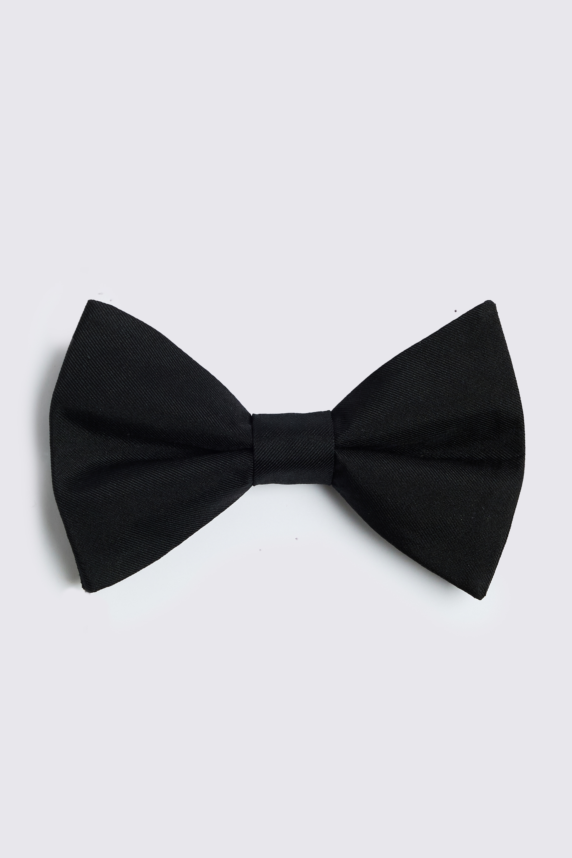 Black Silk Bow Tie