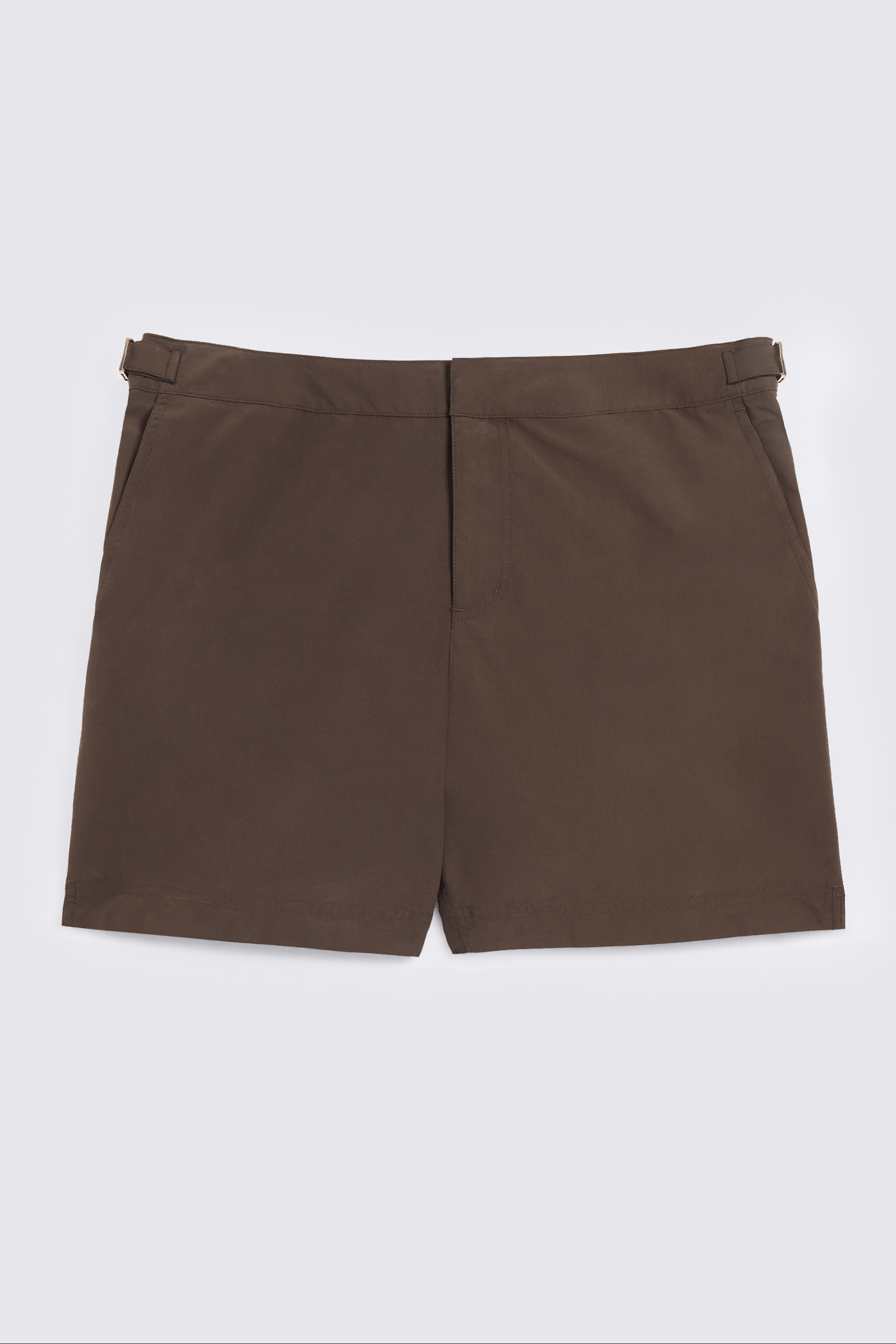 Brown Smart Swim Short 