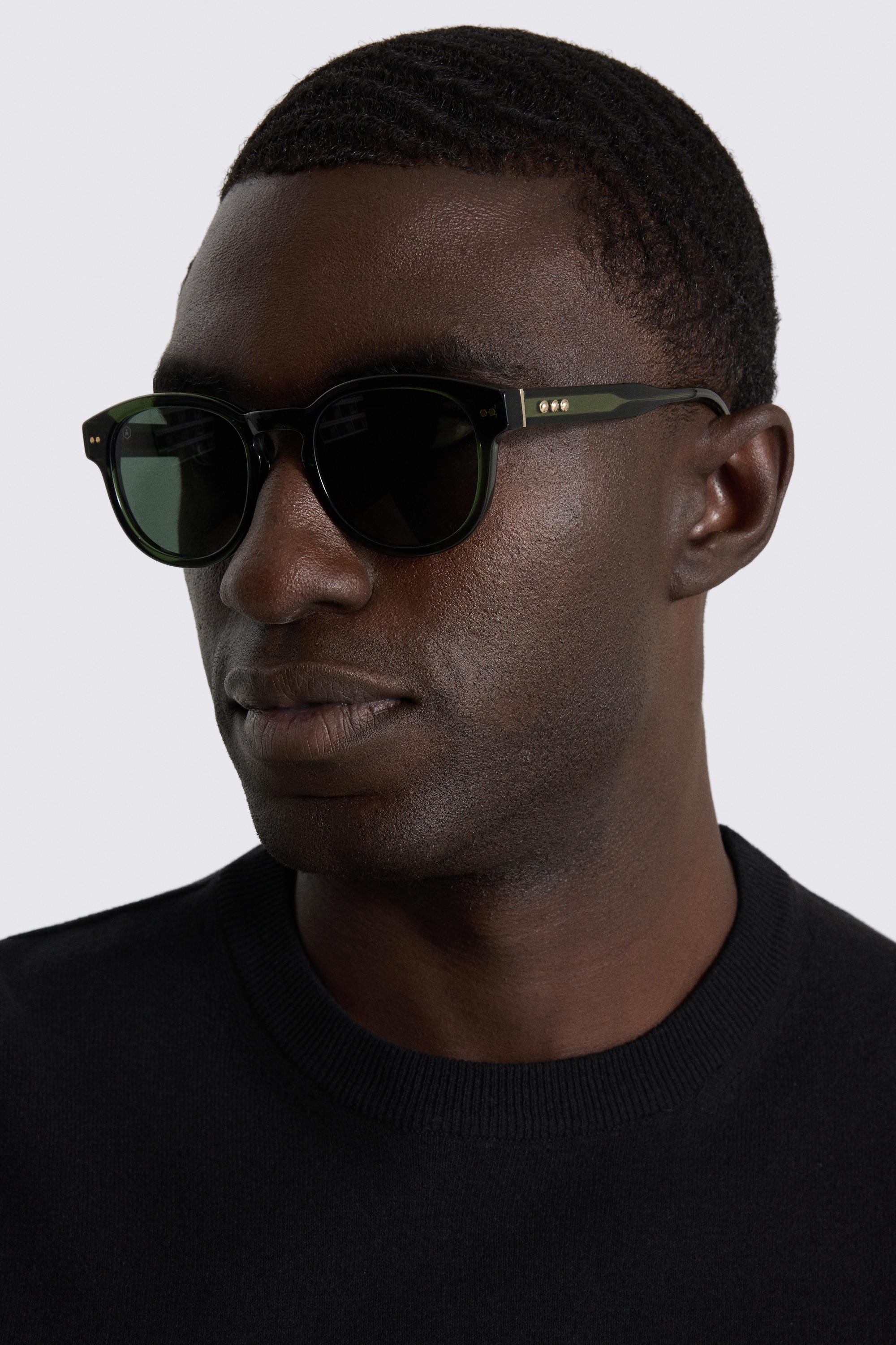 Dark Green Piccadilly Sunglasses