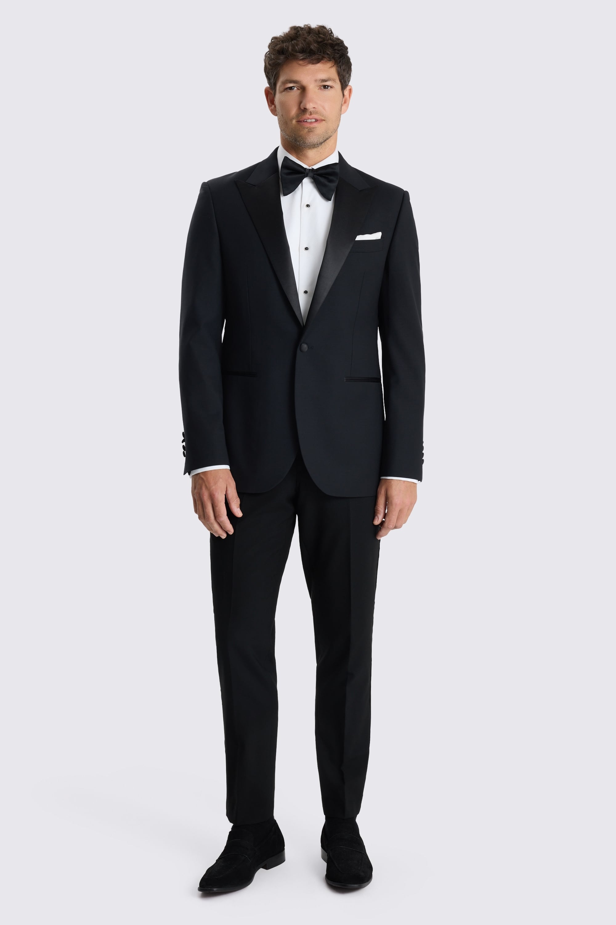 Tailored Fit Peak lapel Tuxedo Suit Jacket 