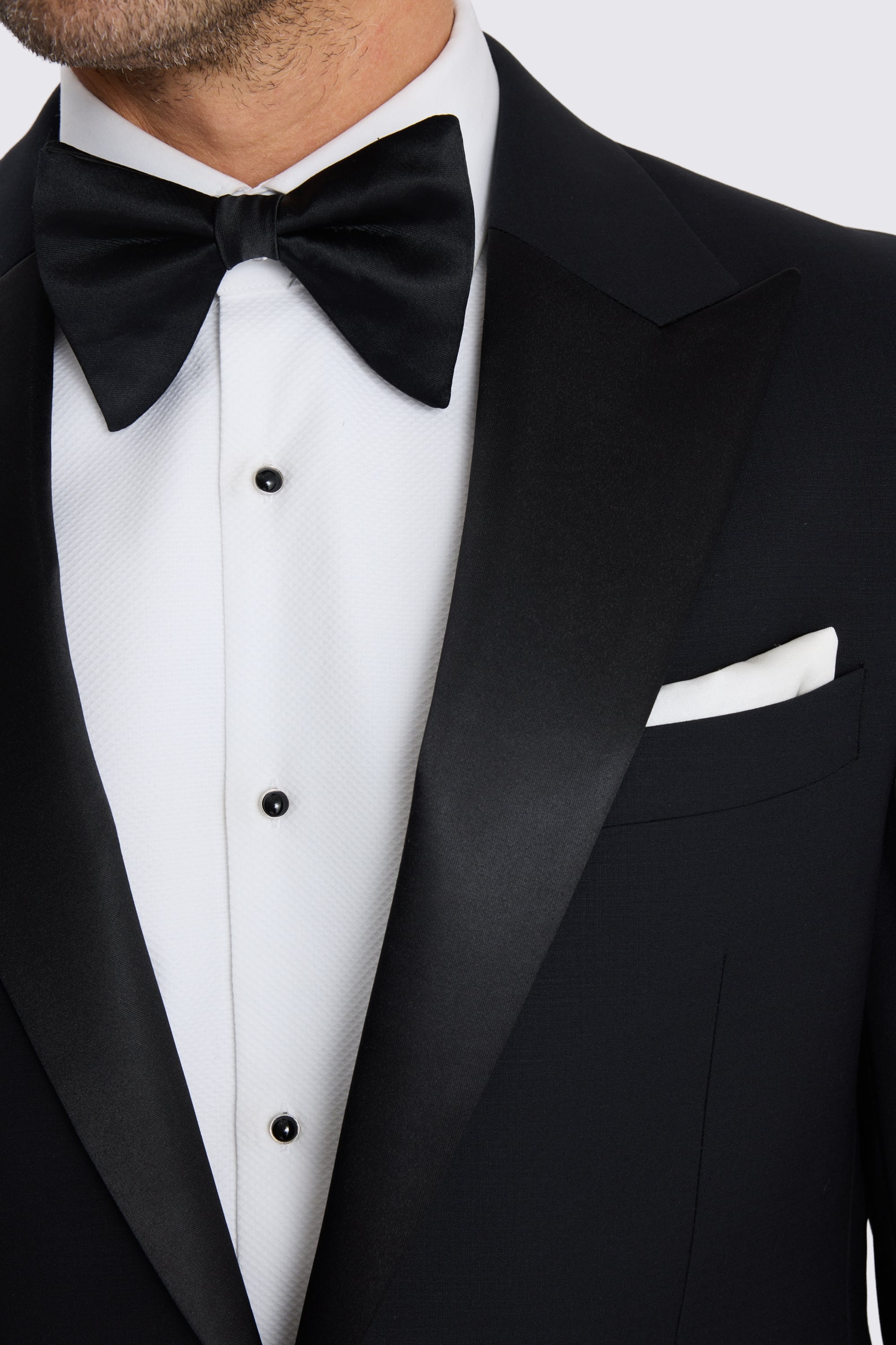 Tailored Fit Peak lapel Tuxedo Suit Jacket 