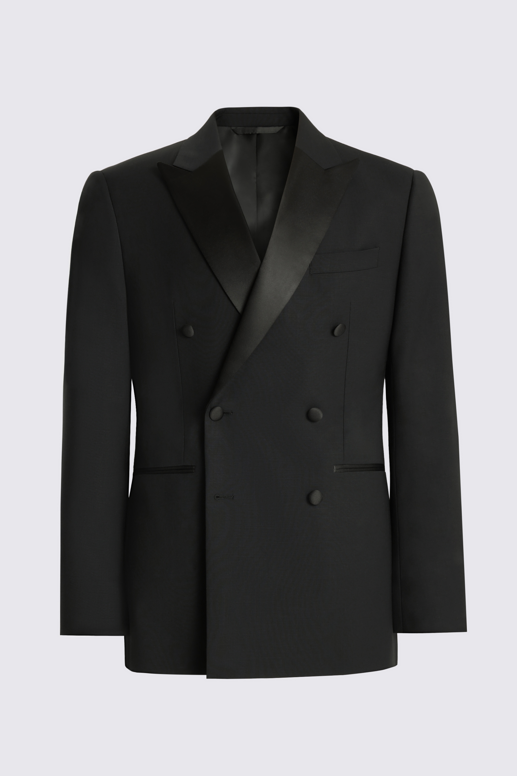 Tailored Fit Black Tuxedo Performance Suit