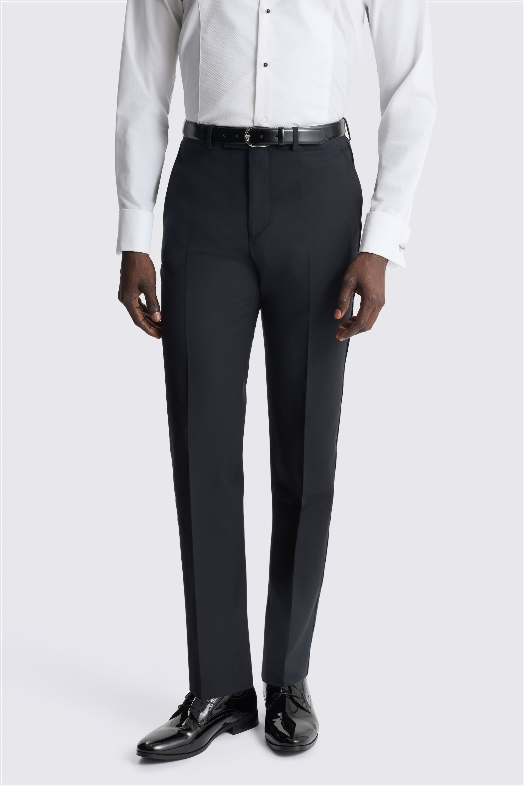 Tailored Fit Black Tuxedo Performance Suit