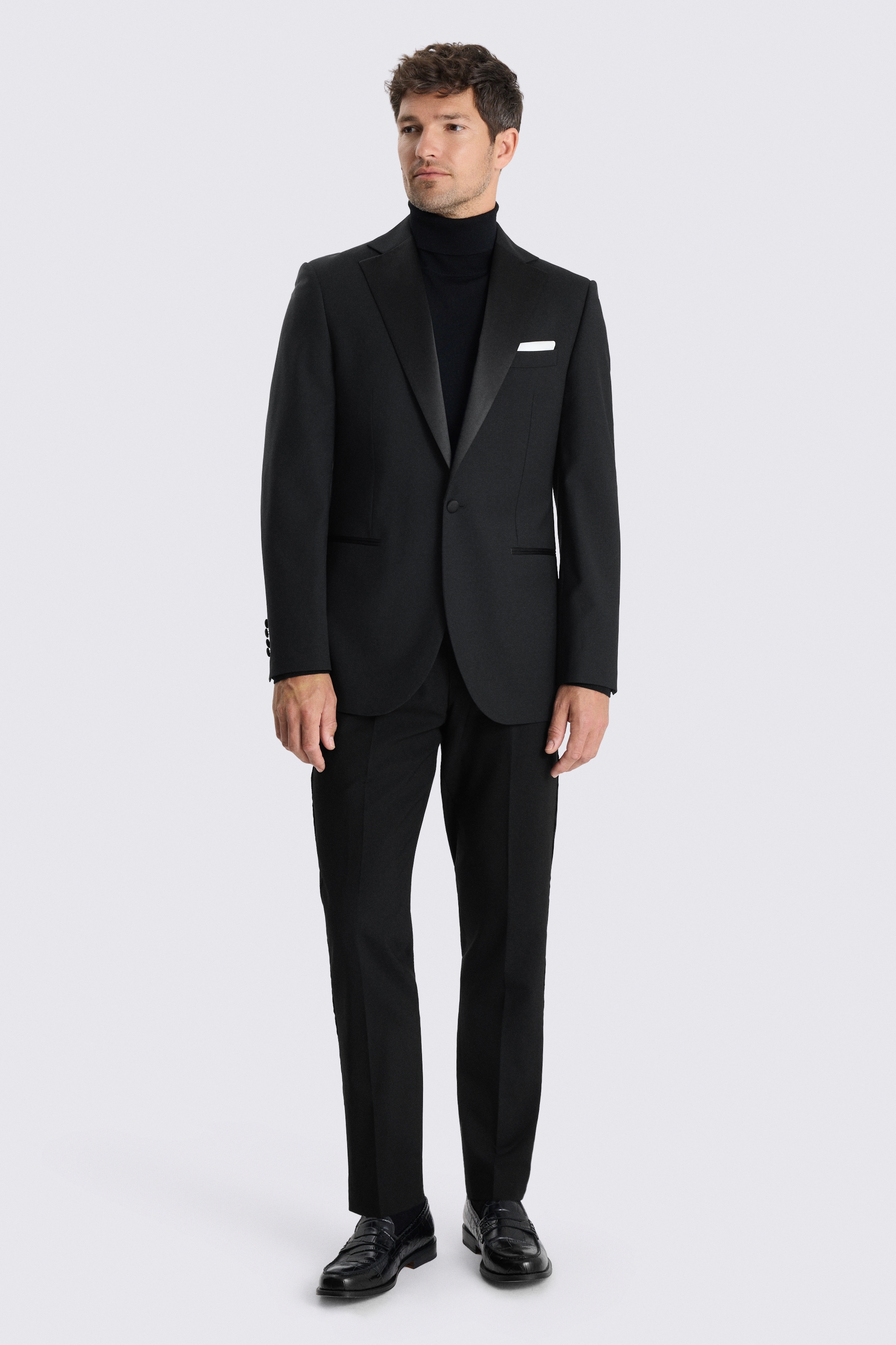 Regular Fit Notch lapel Tuxedo Suit Jacket
