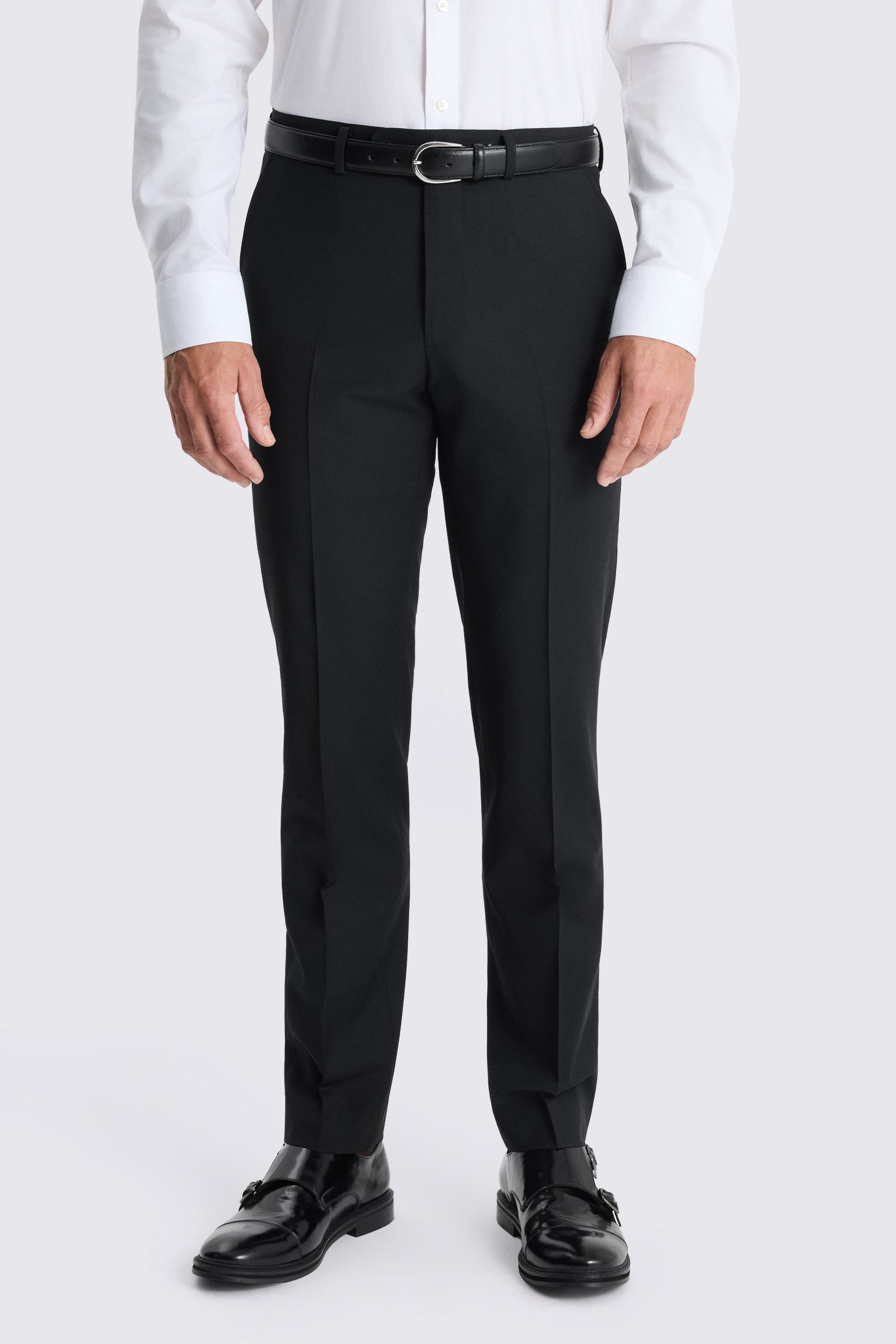 Tailored Performance Fit Black Pants