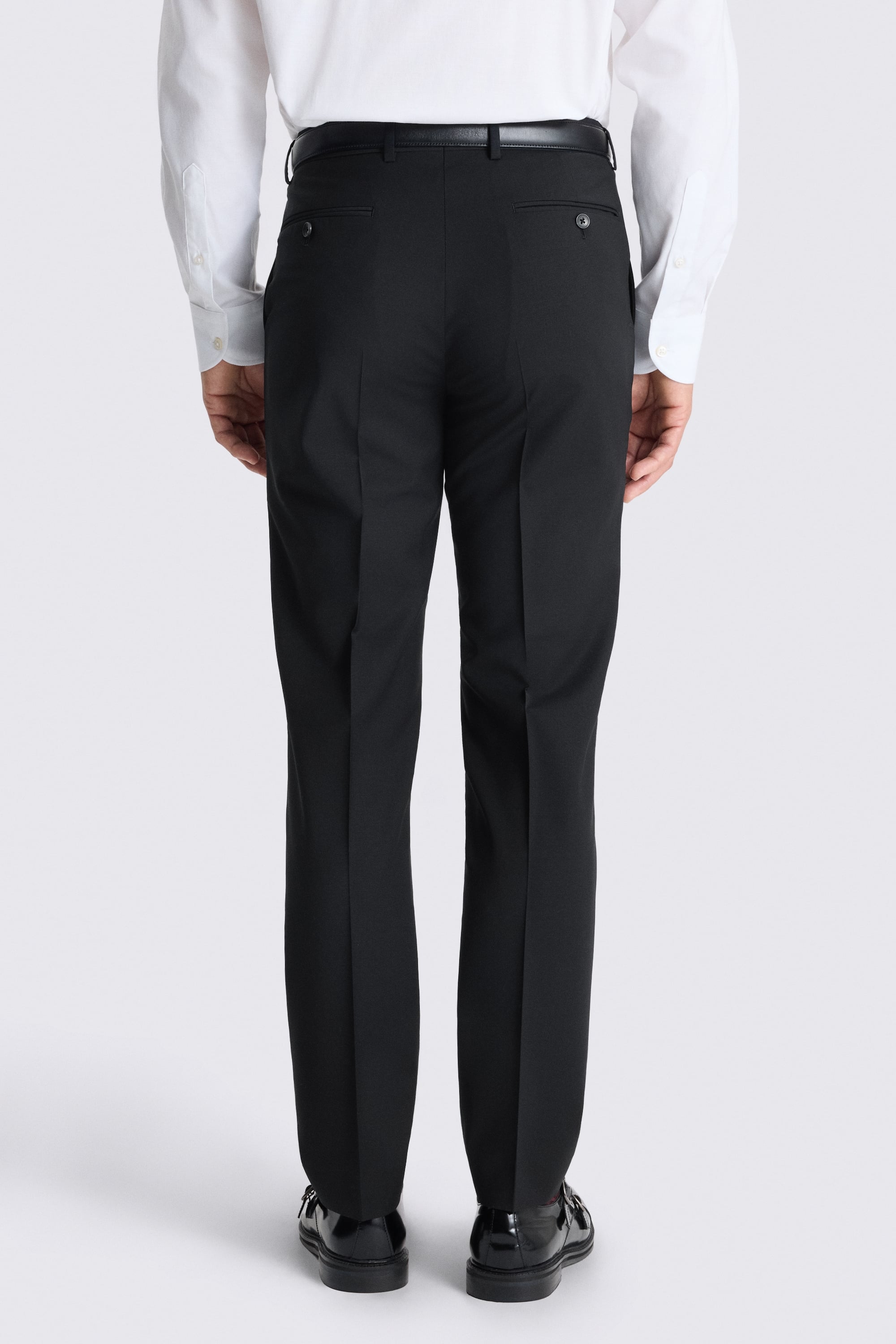 Tailored Performance Fit Black Pants