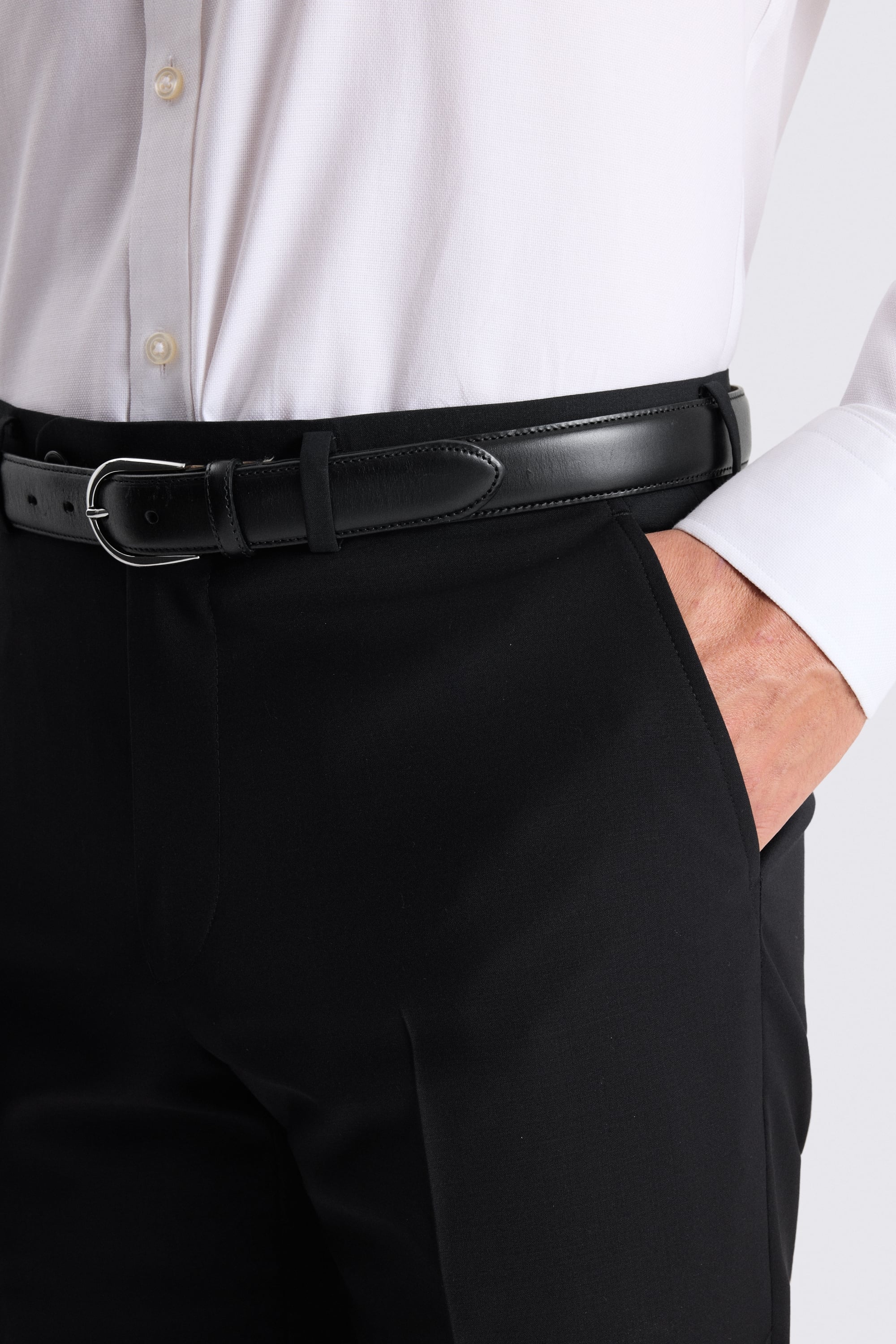 Tailored Performance Fit Black Pants