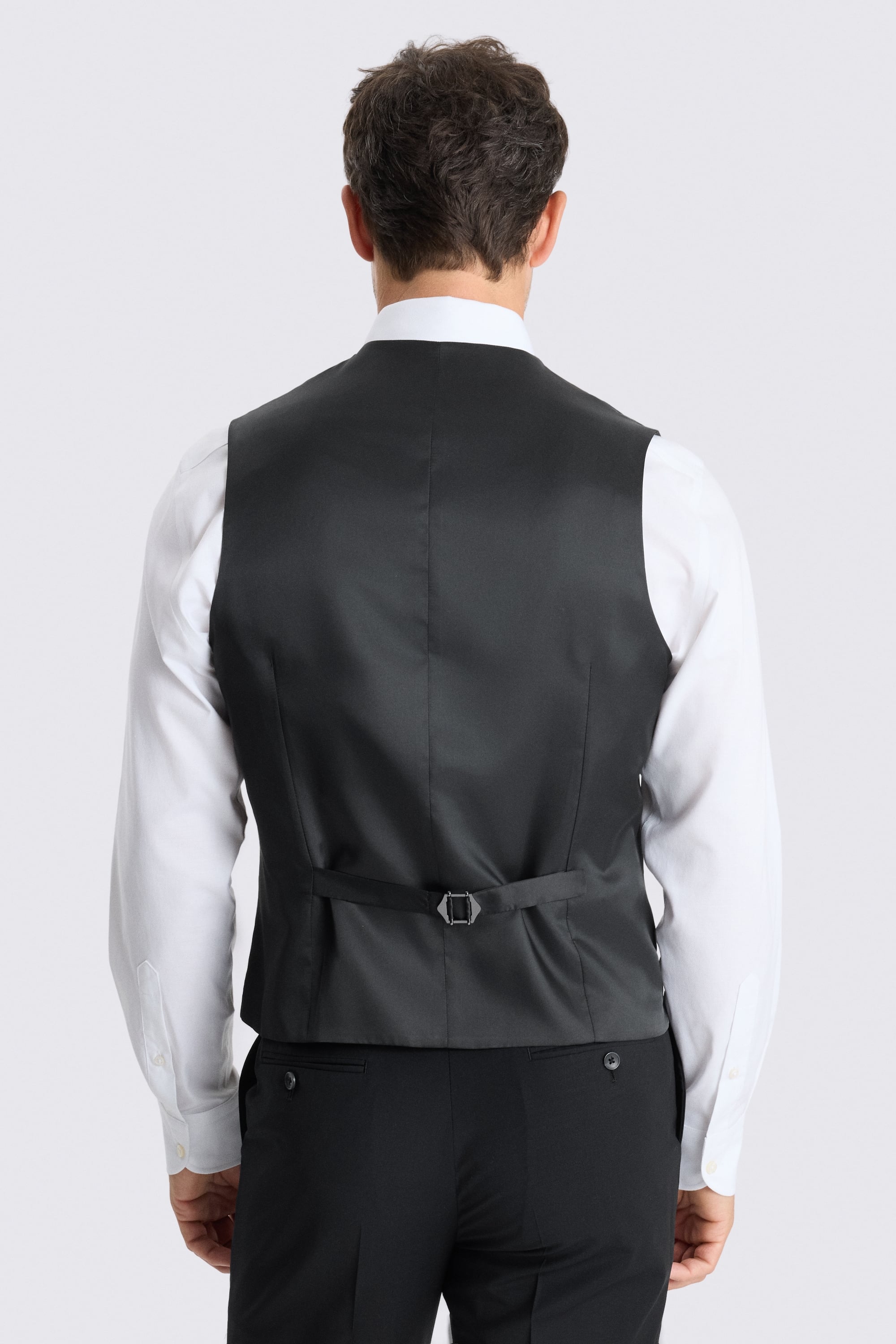 Tailored Performance Fit Black Vest