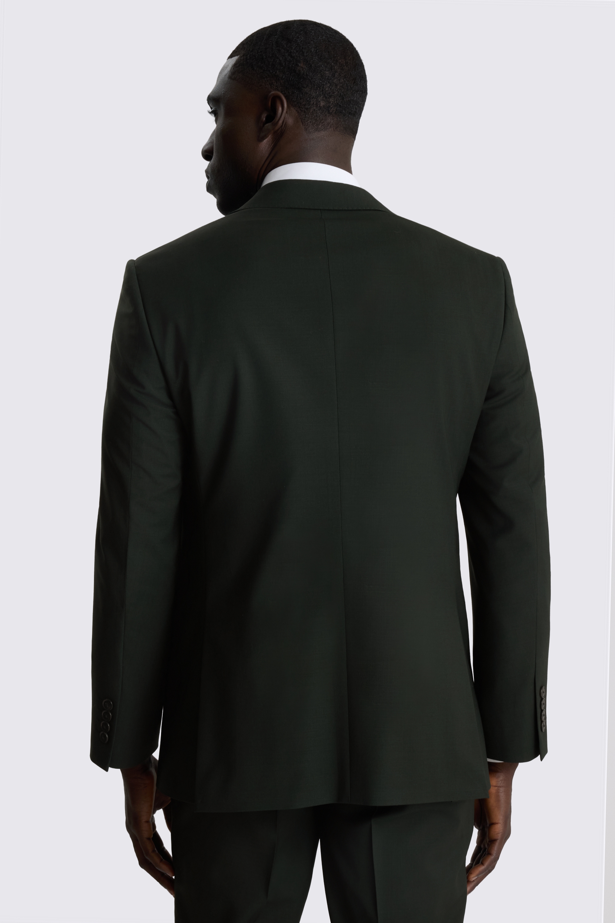 Tailored Performance Dark Green Suit