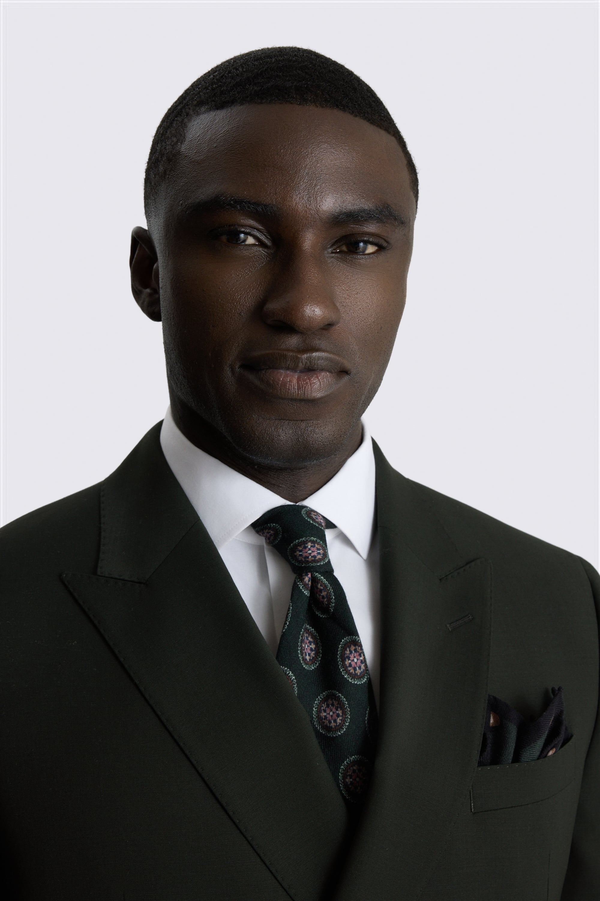 Tailored Performance Dark Green Suit