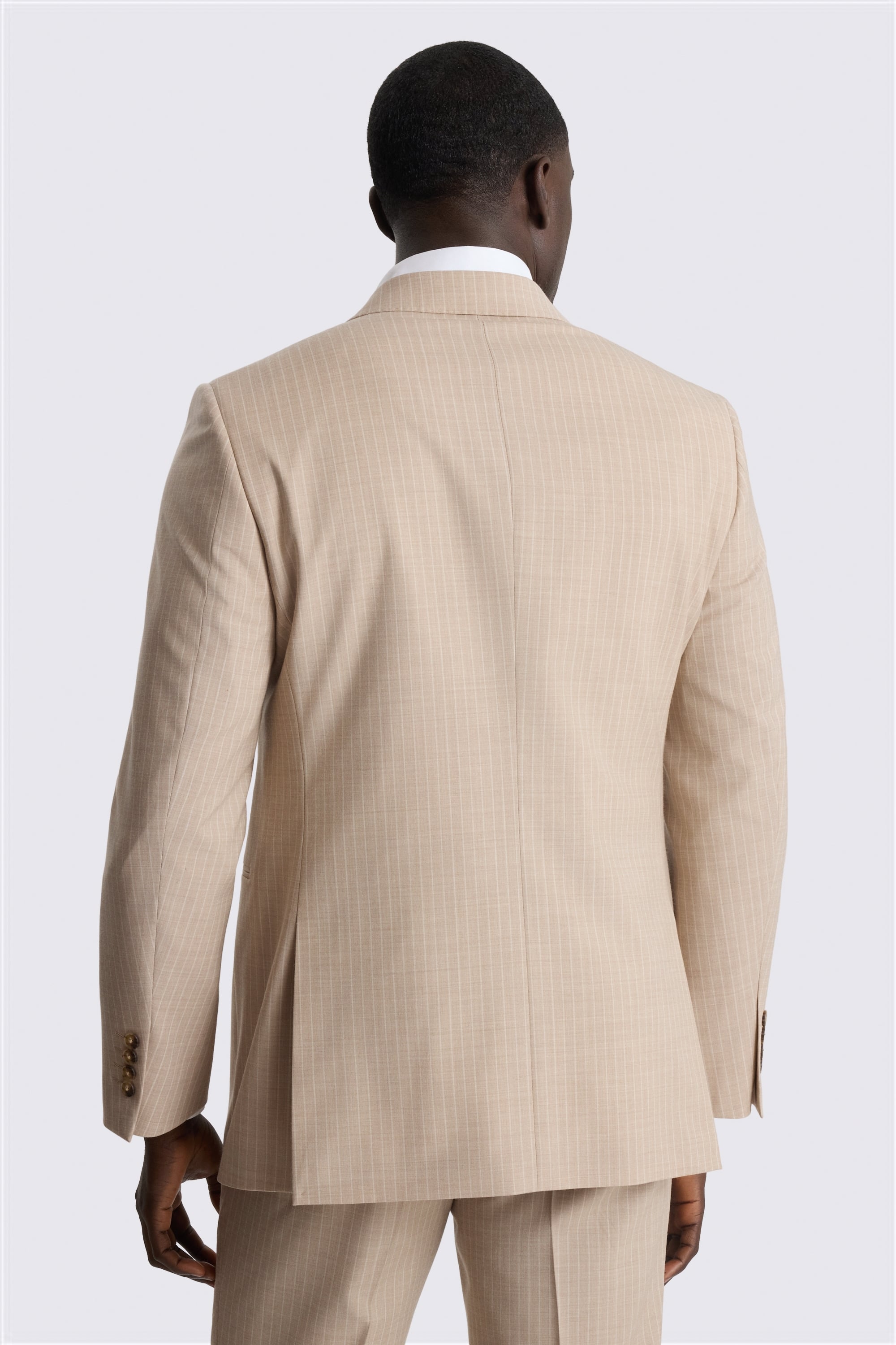 Tailored Performance Neutral Stripe Suit