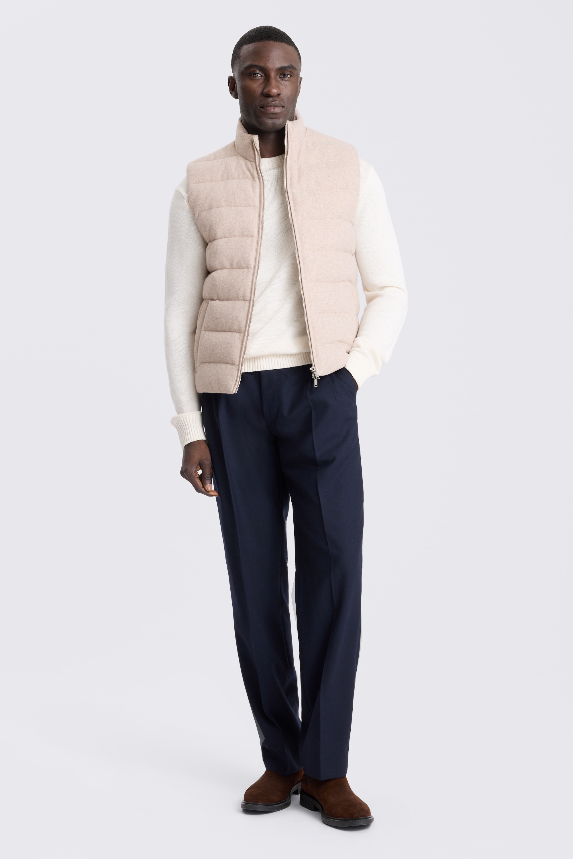 Oatmeal Gilet 