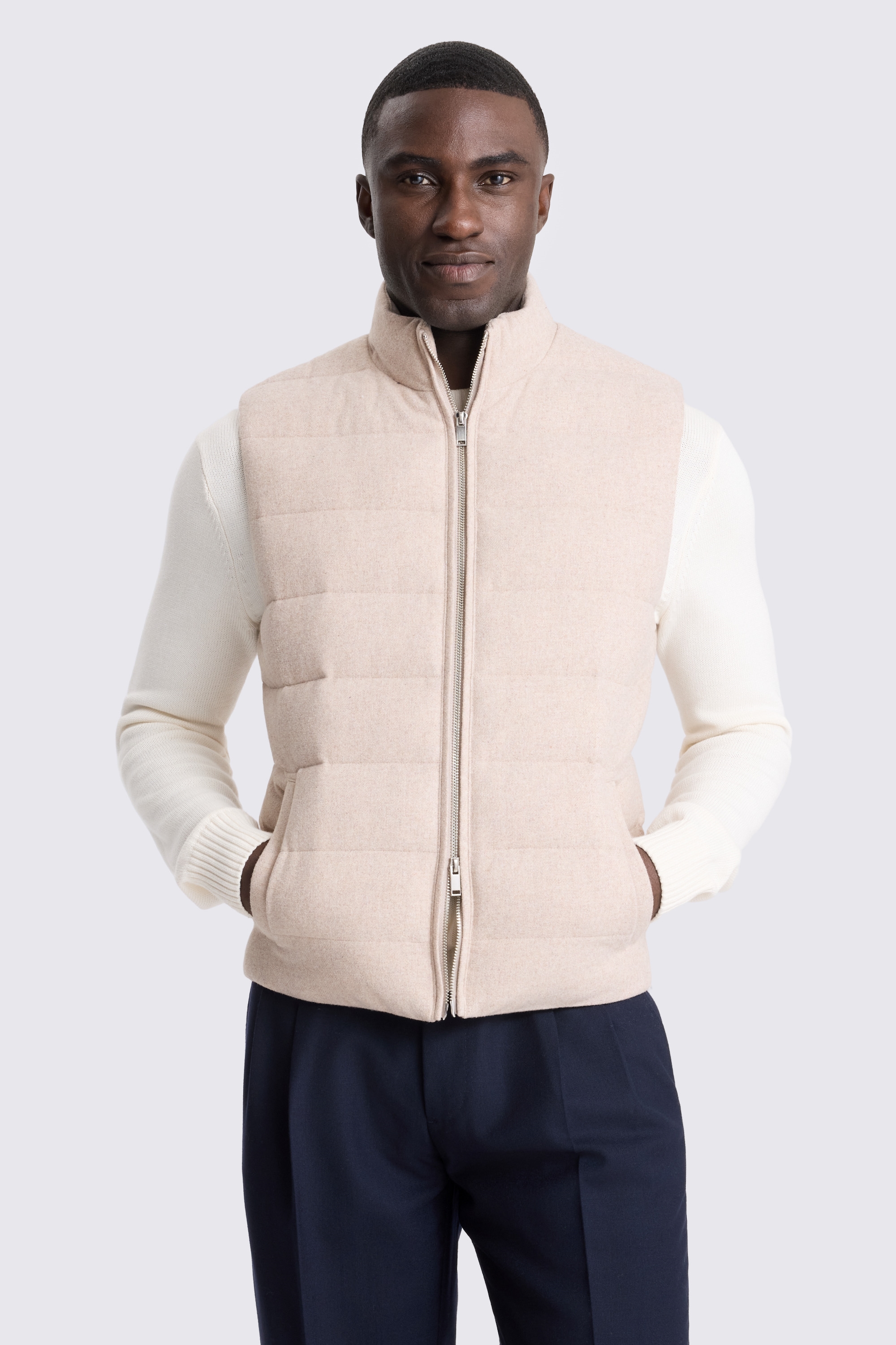 Oatmeal Gilet 