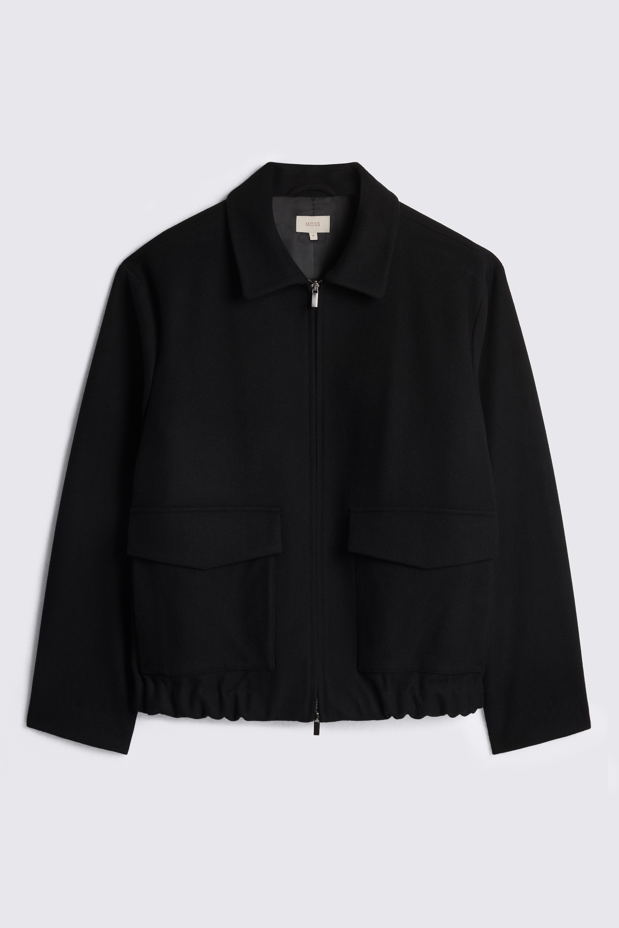Black Blouson Jacket