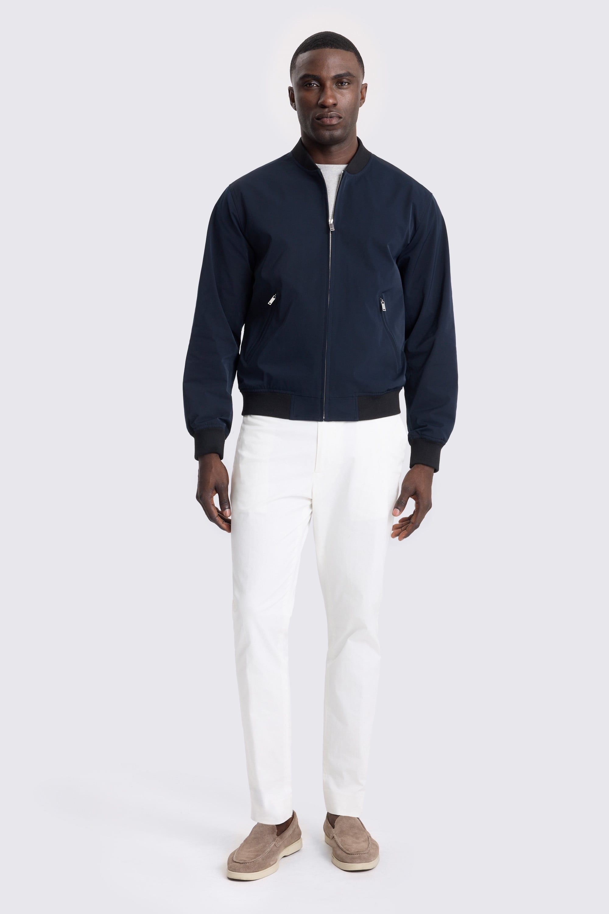 Navy Bomber Jacket