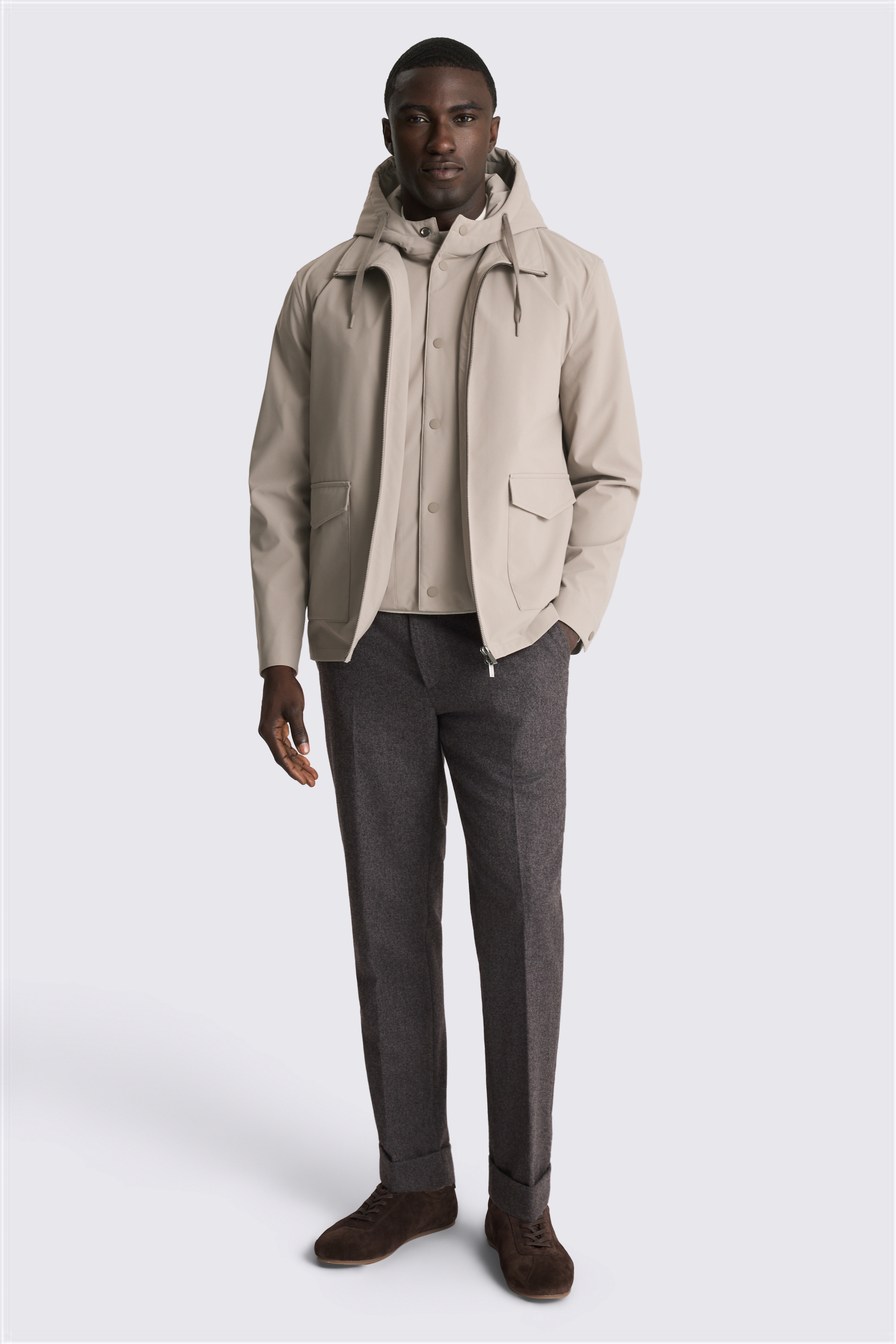 Stone Hybrid Jacket