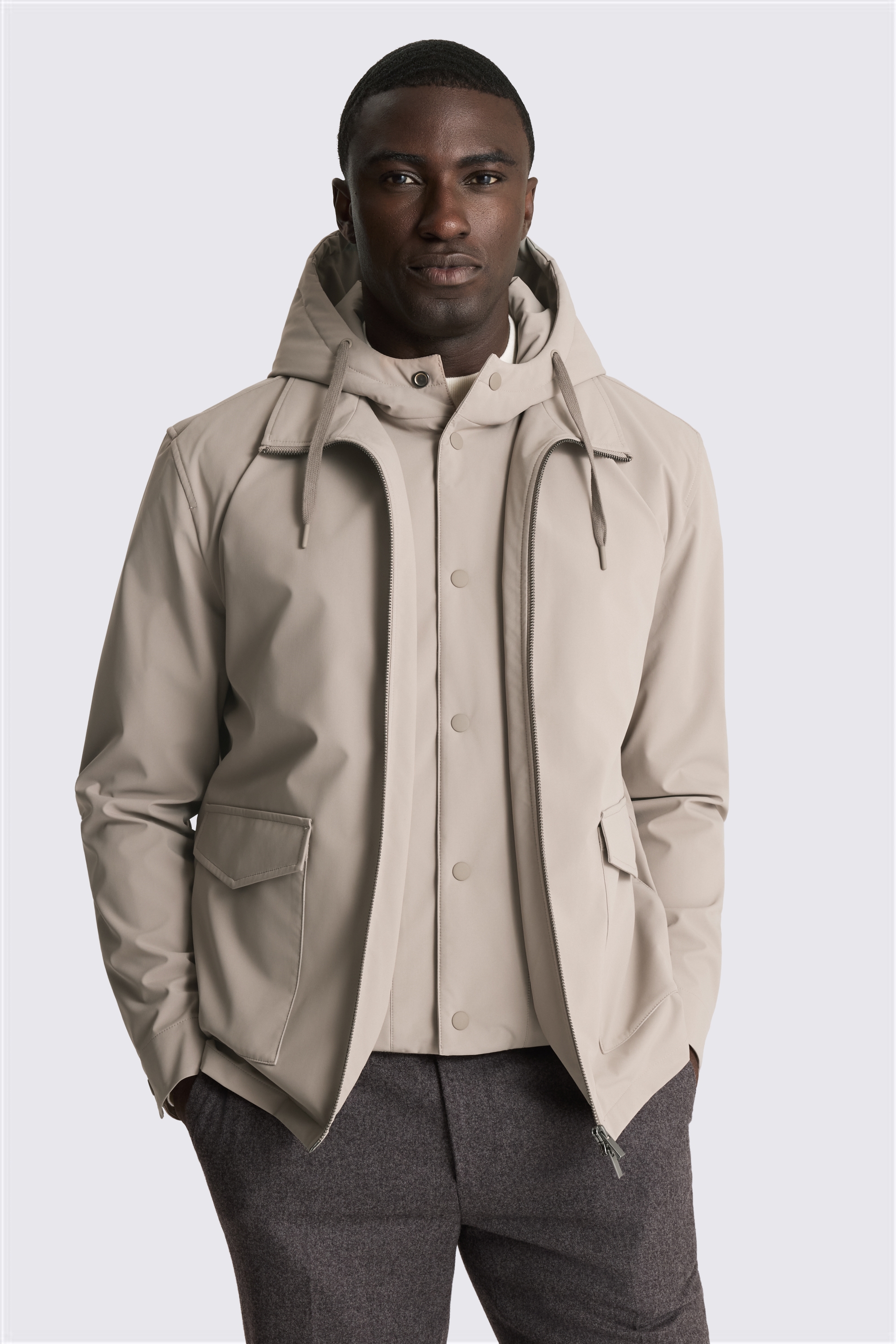 Stone Hybrid Jacket