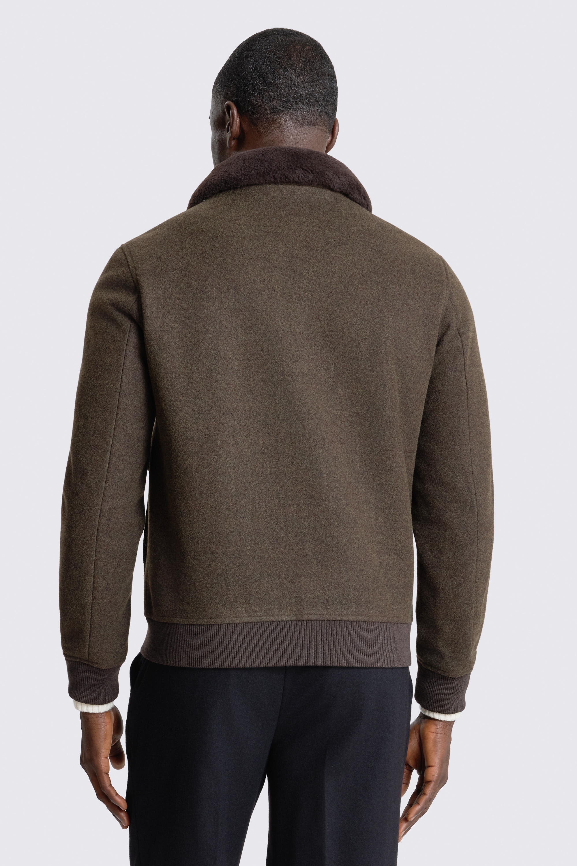 Khaki Borg Bomber