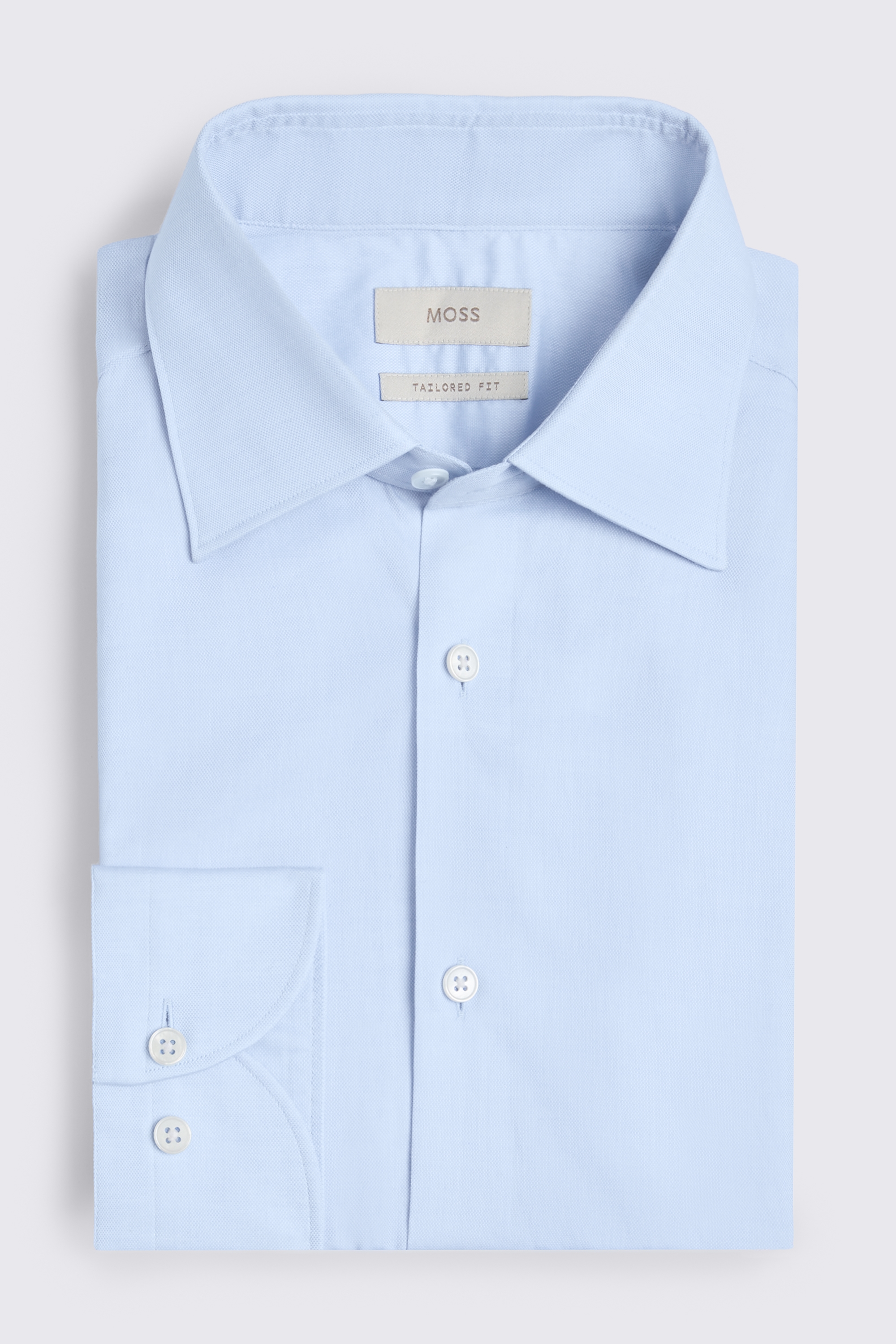 Italian Tailored Fit Sky Dobby Shirt