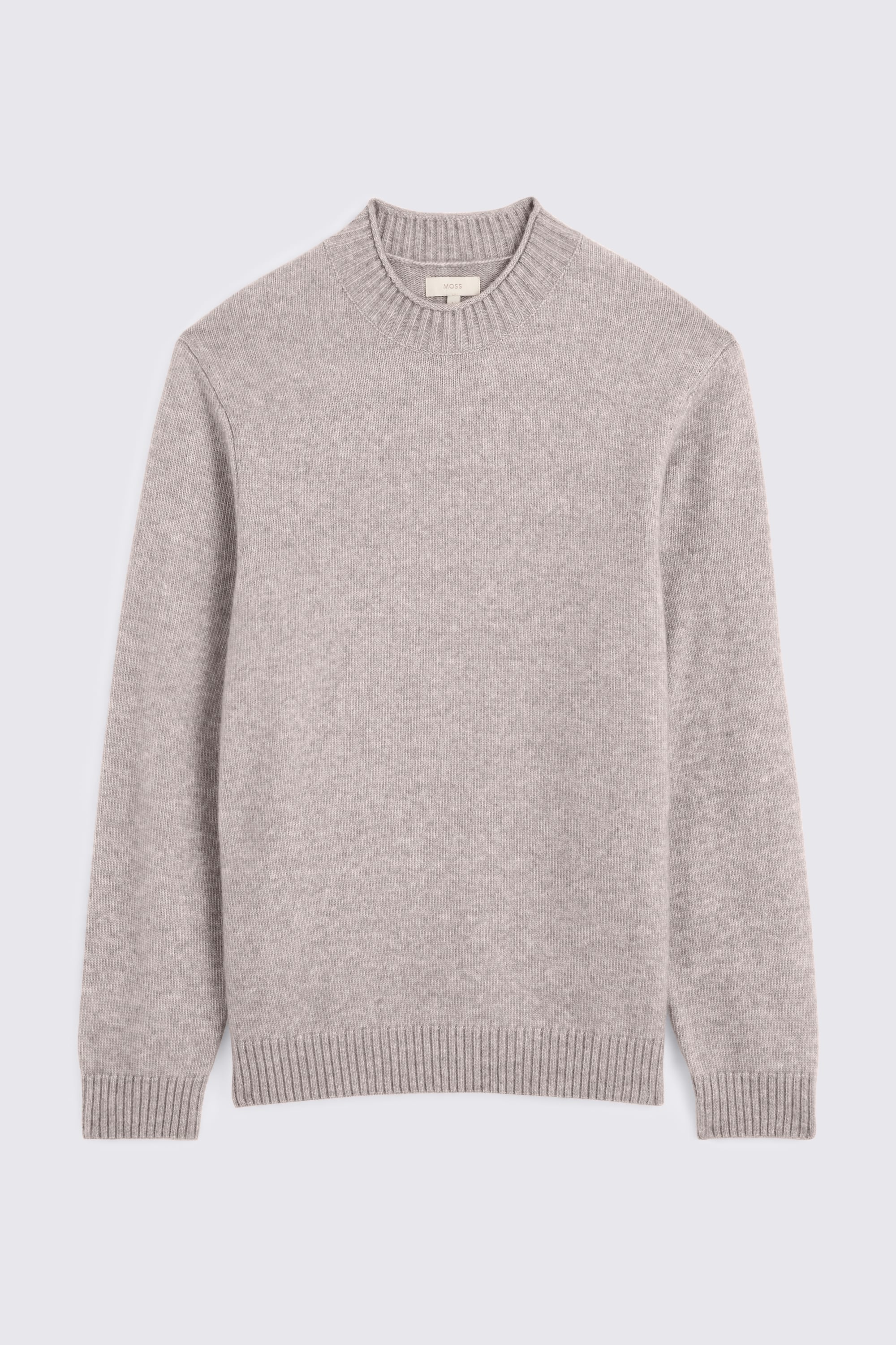 Taupe Mock Neck