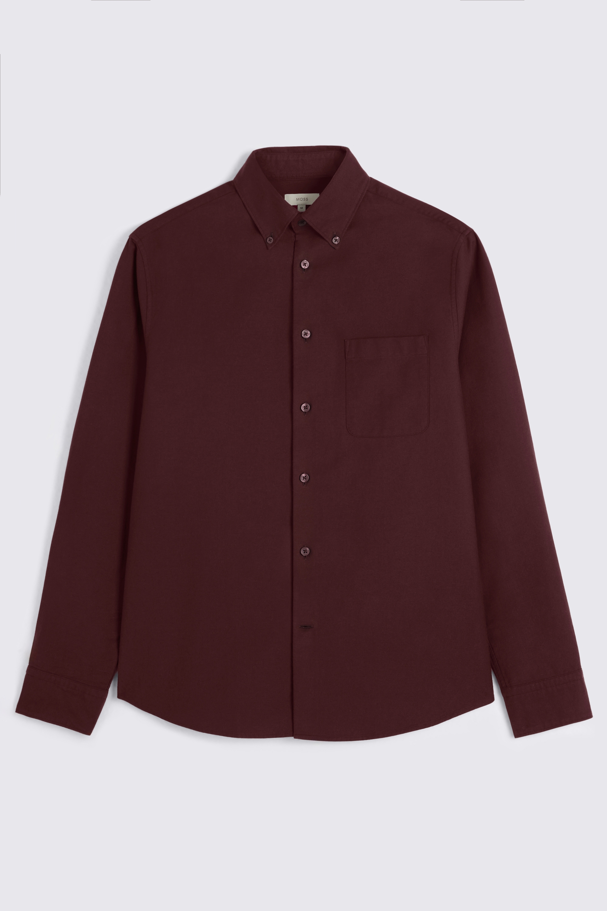 Wine Washed Oxford Shirt