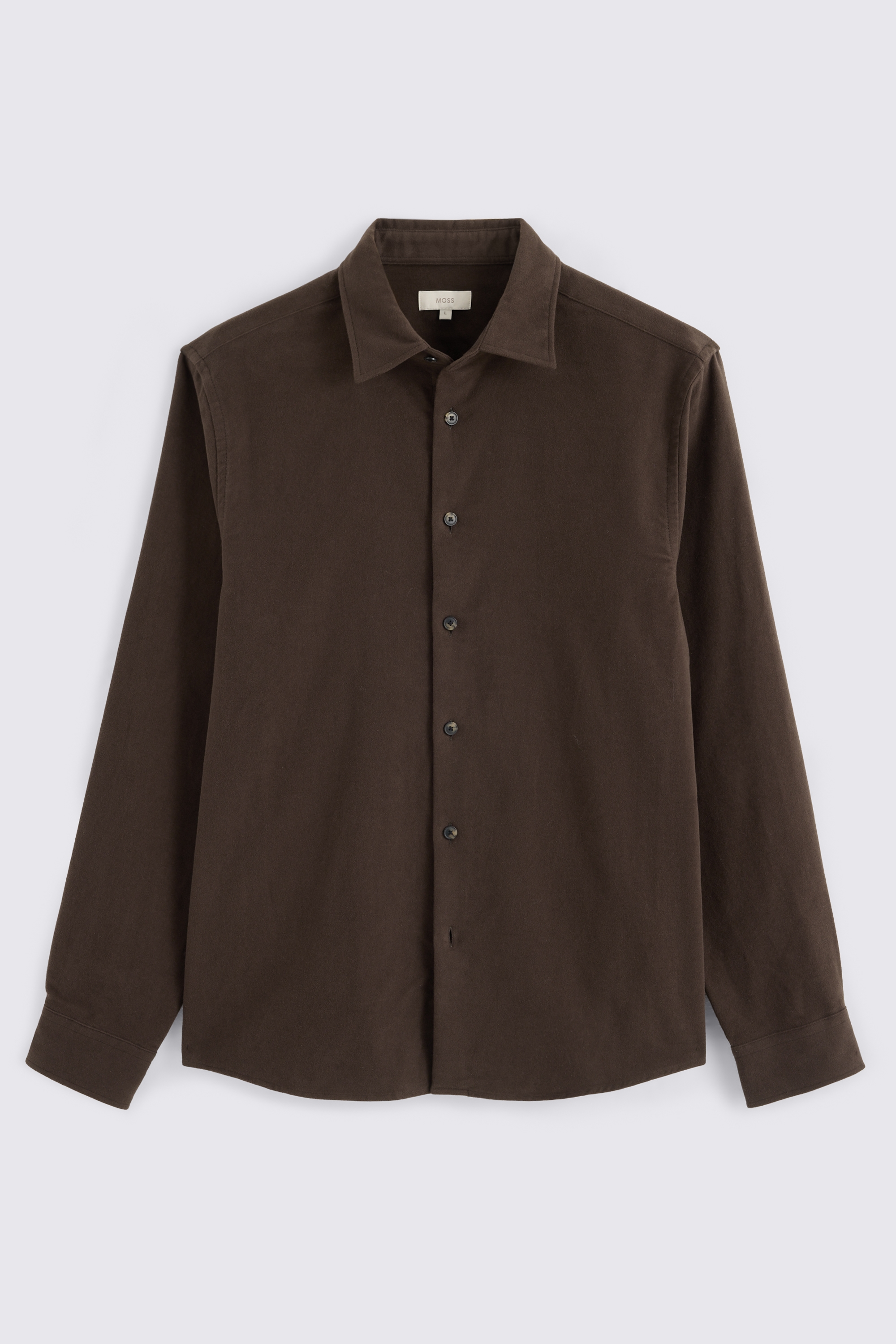 Dark Brown Moleskin Overshirt