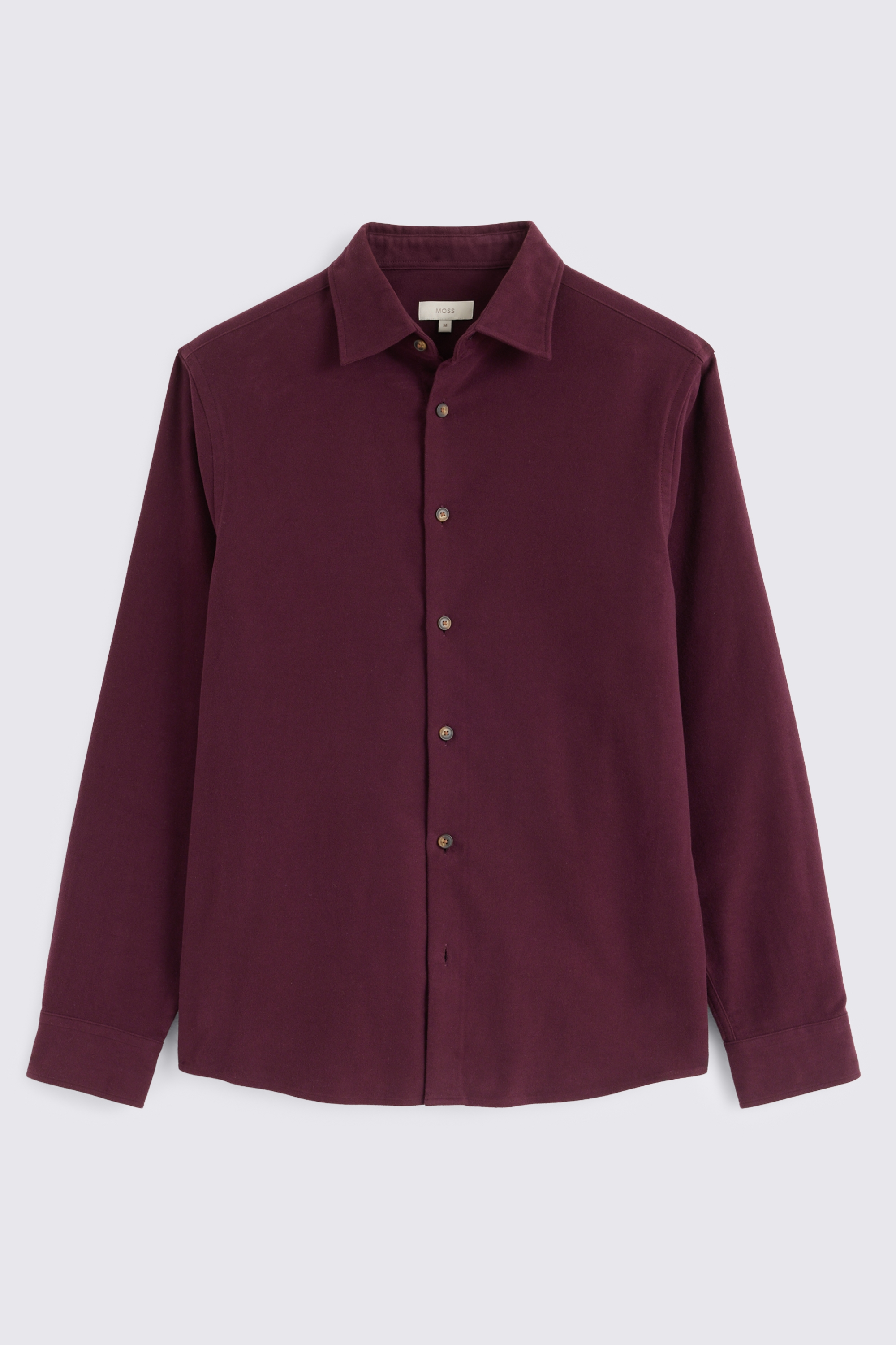 Wine Moleskin Overshirt