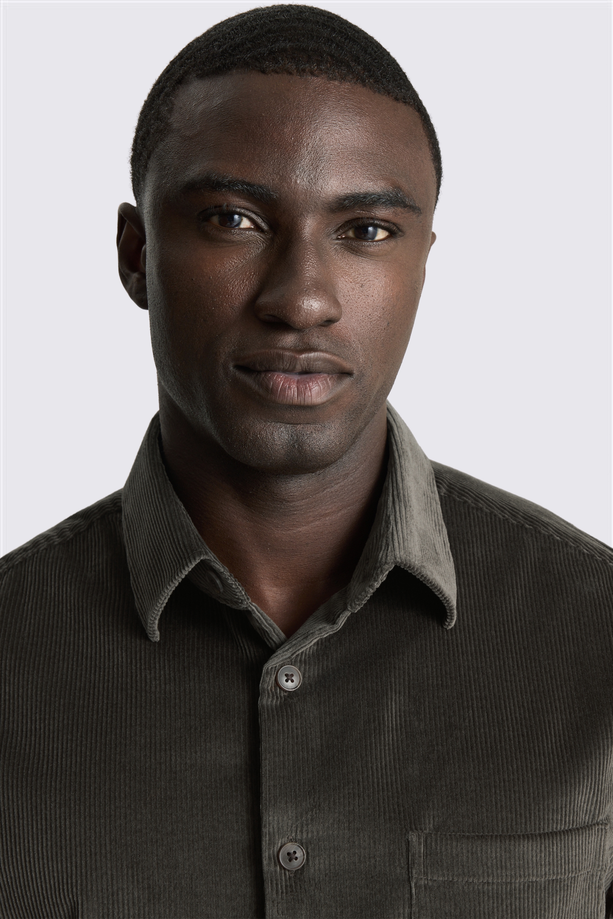 Green Corduroy Overshirt