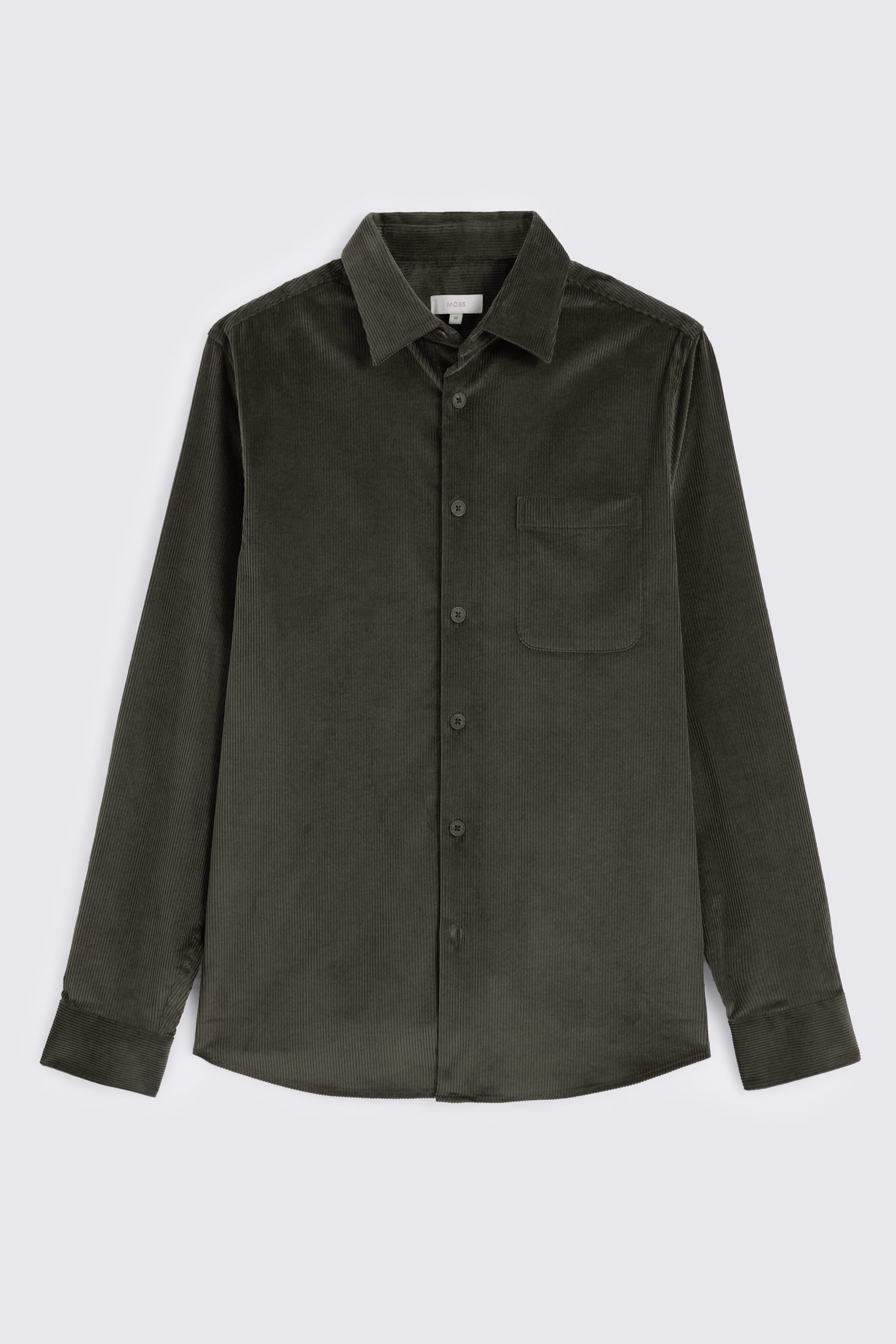 Green Corduroy Overshirt