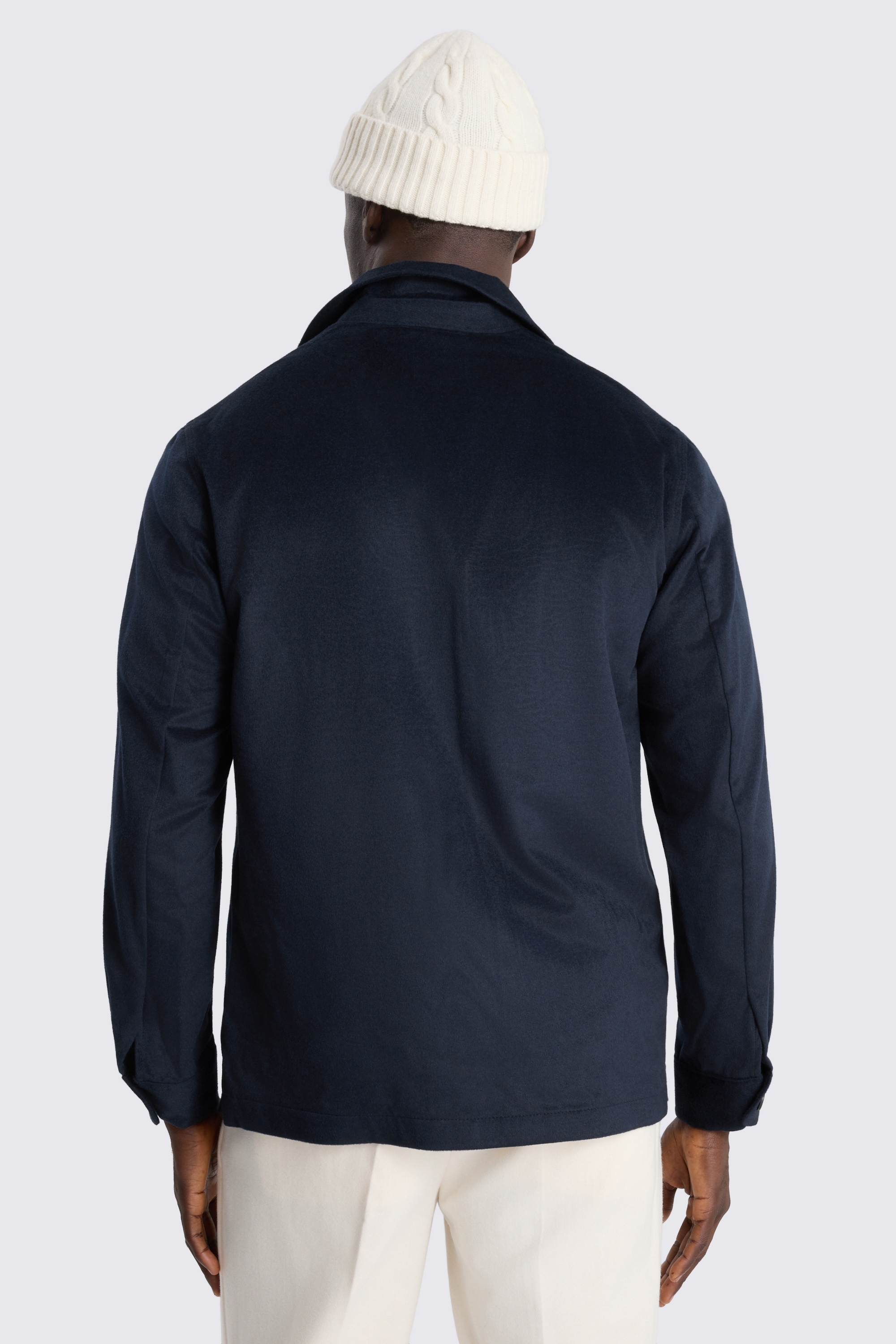Navy Safari Shacket