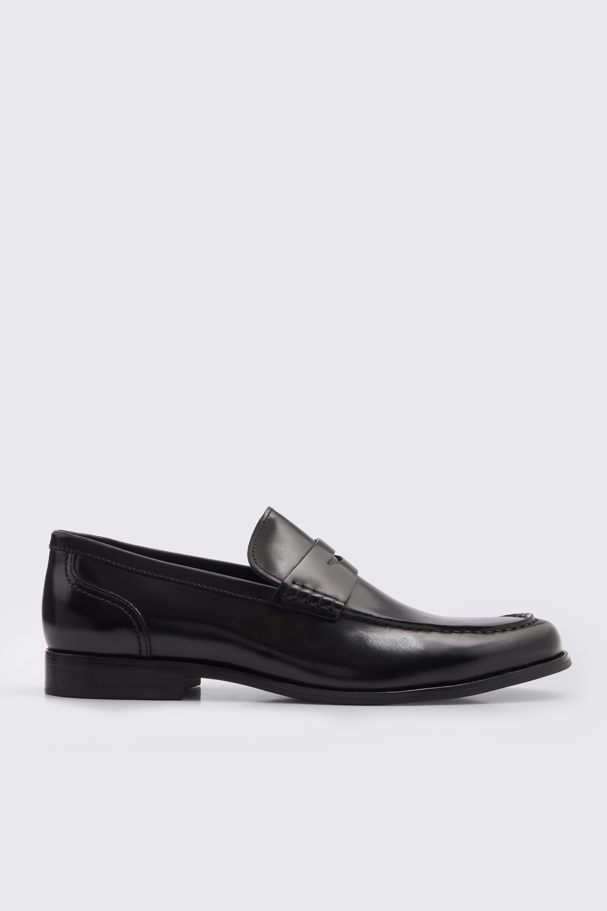 John White Downey Black Loafers