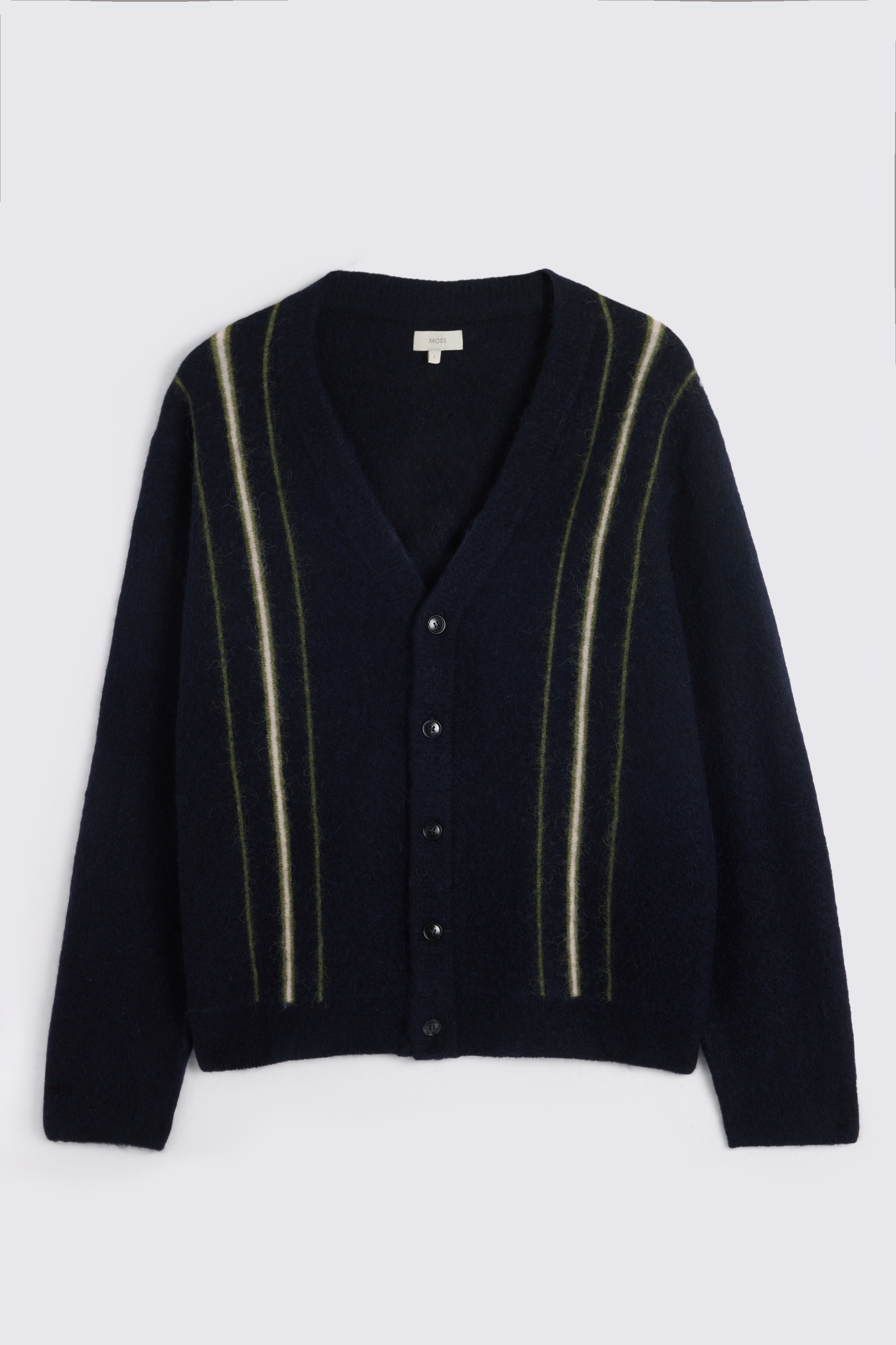 Navy Stripe Cardigan