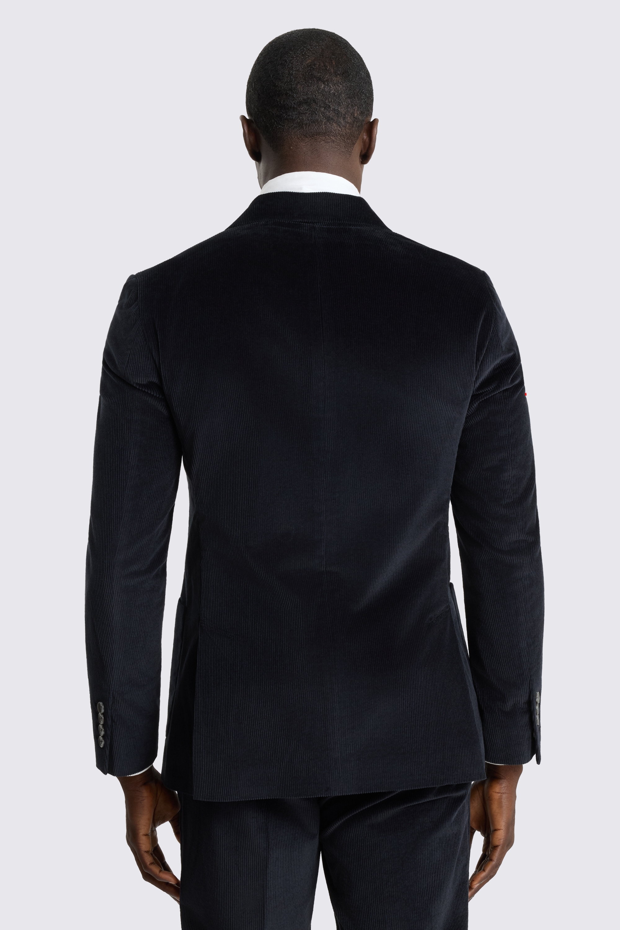 Slim Fit Ink Cord Suit Jacket