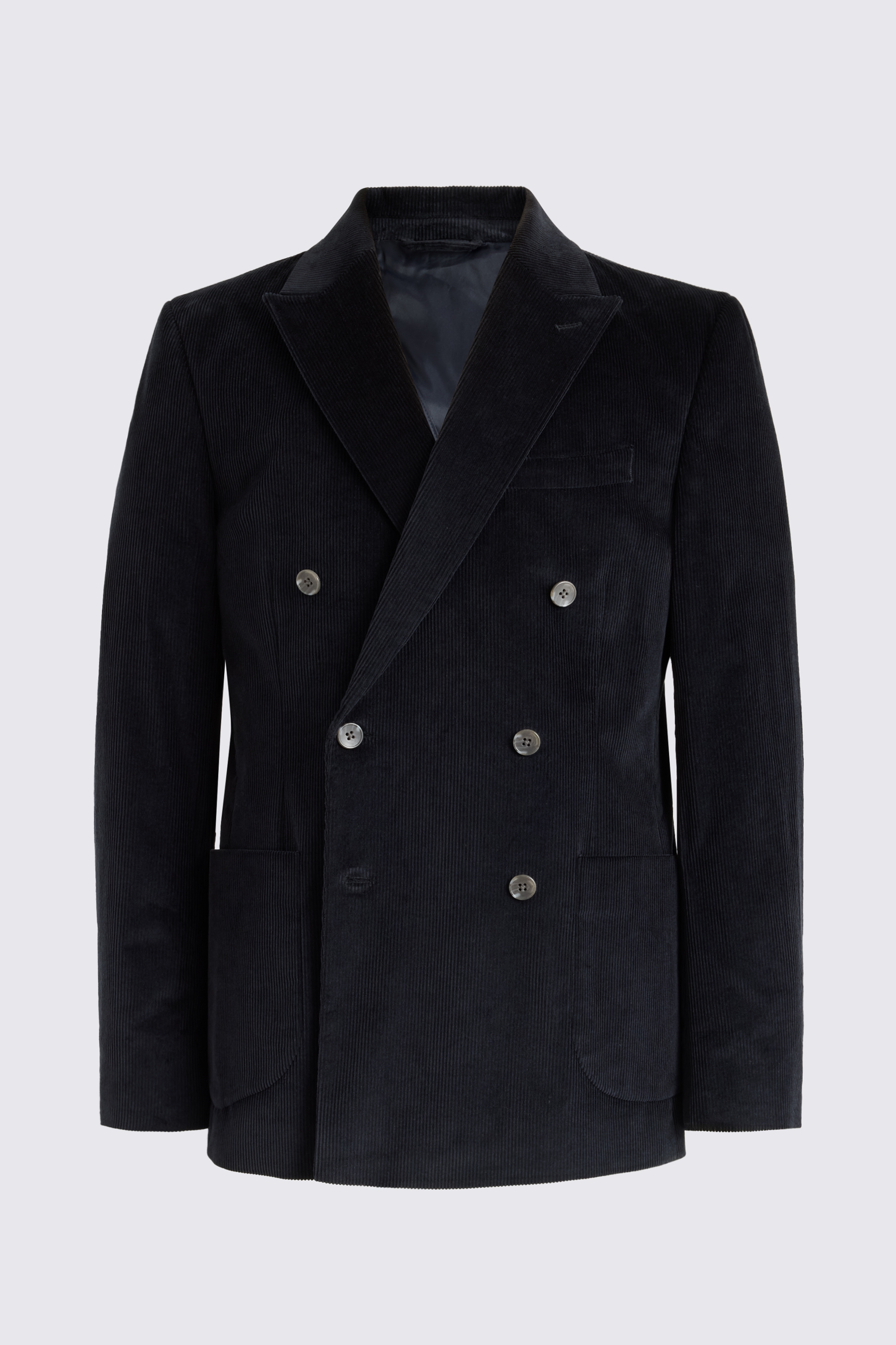 Slim Fit Ink Corduroy Suit