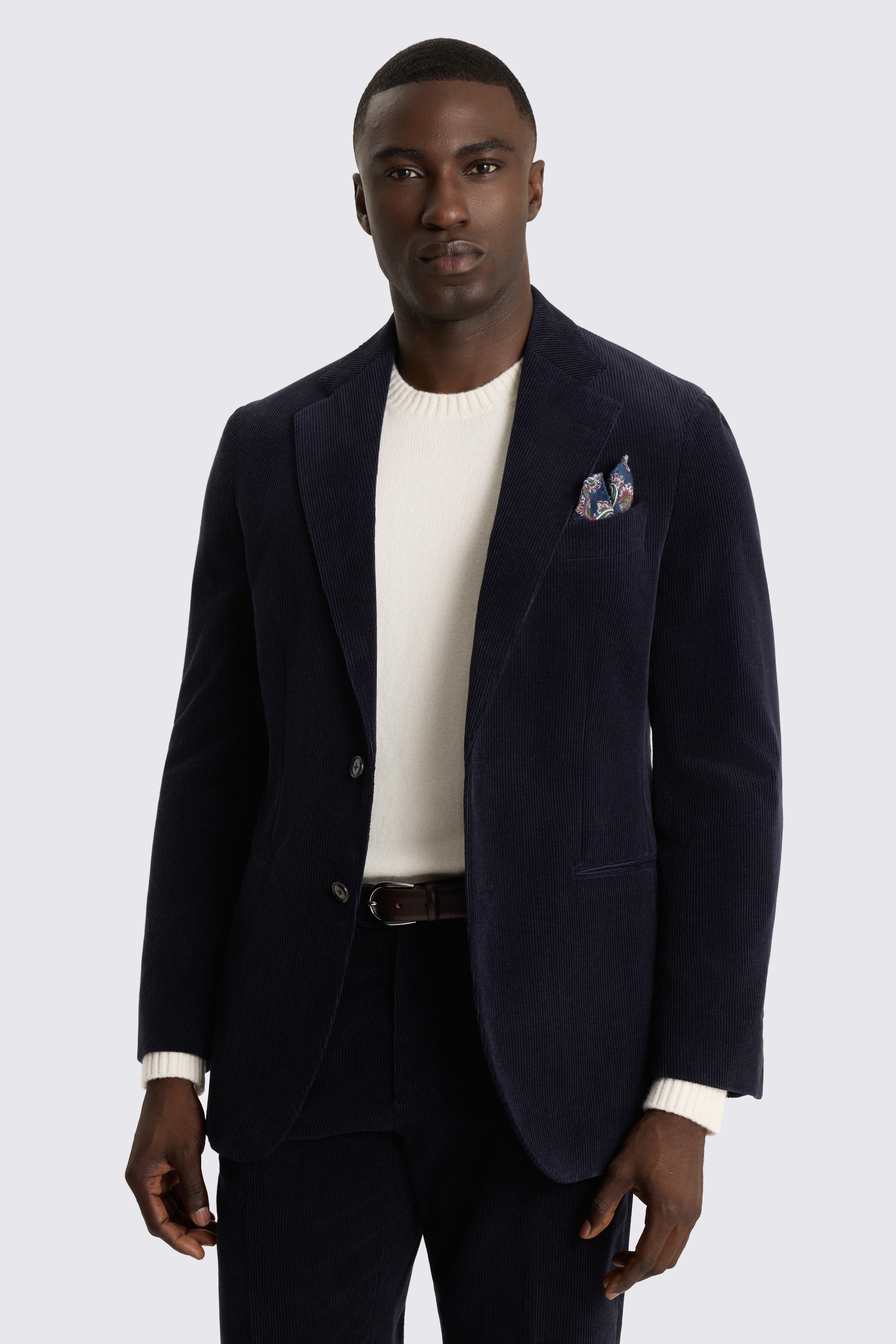 Drago Ink Cord Suit Jacket