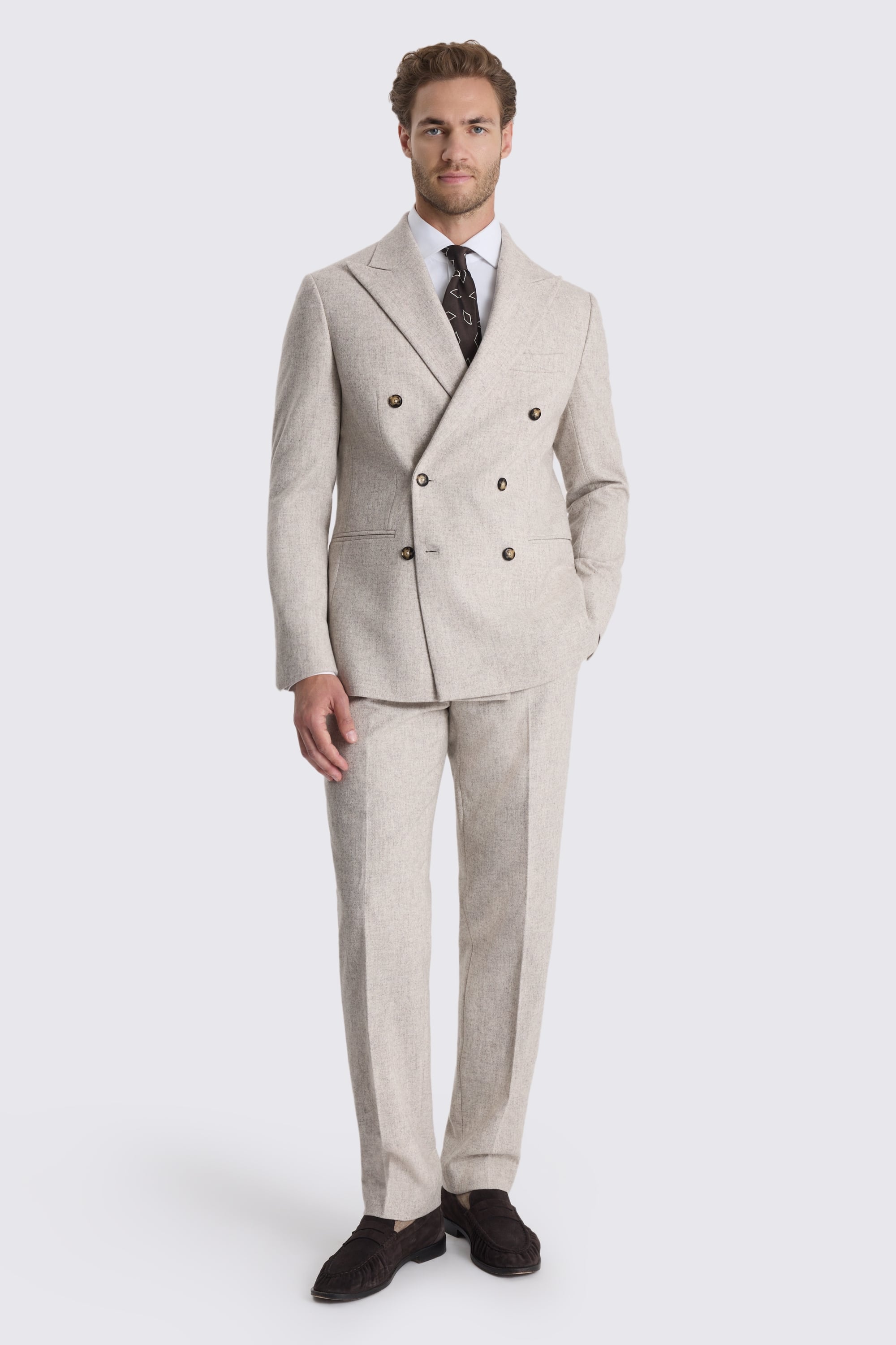 Tailored Fit Stone Suit