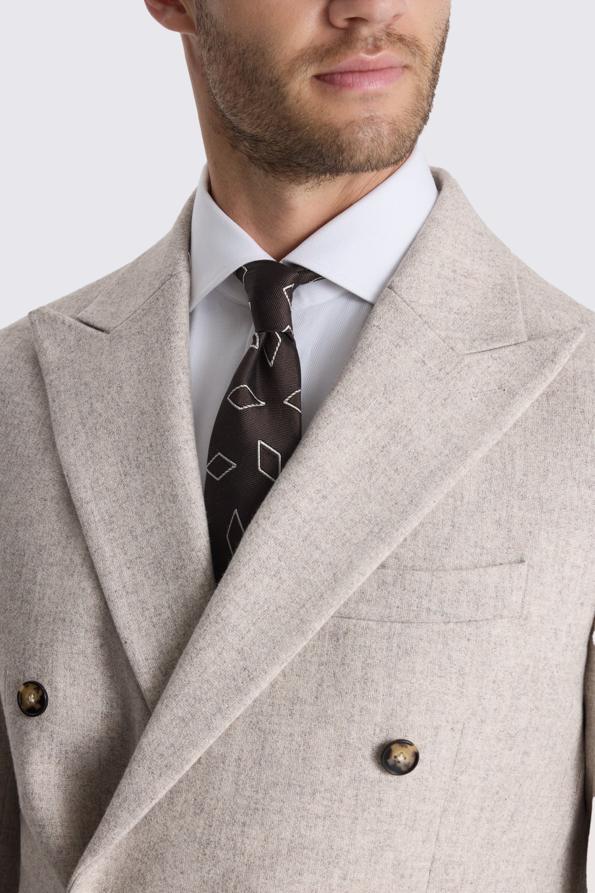 Tailored Fit Stone Suit