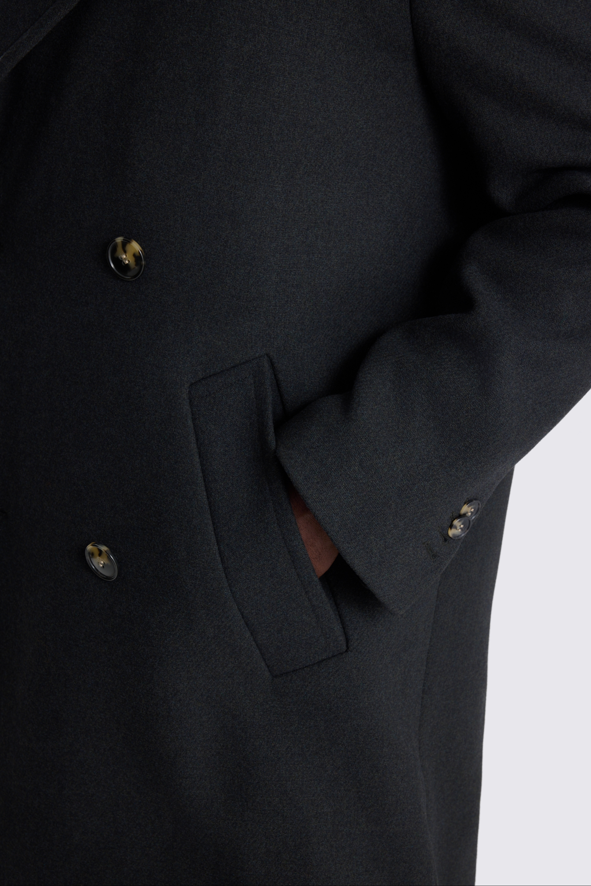 Dark Green Long Coat