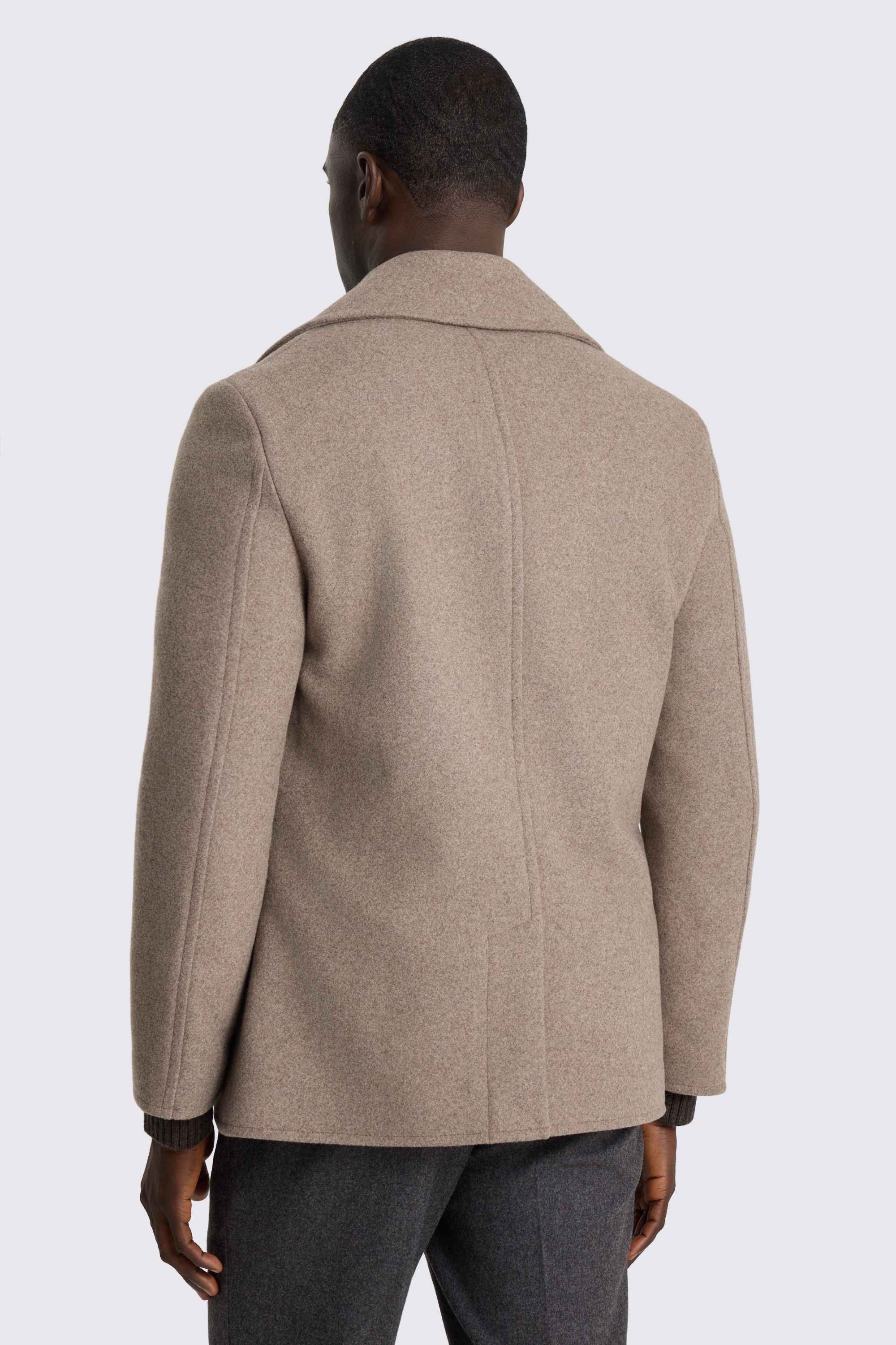 Taupe Peacoat