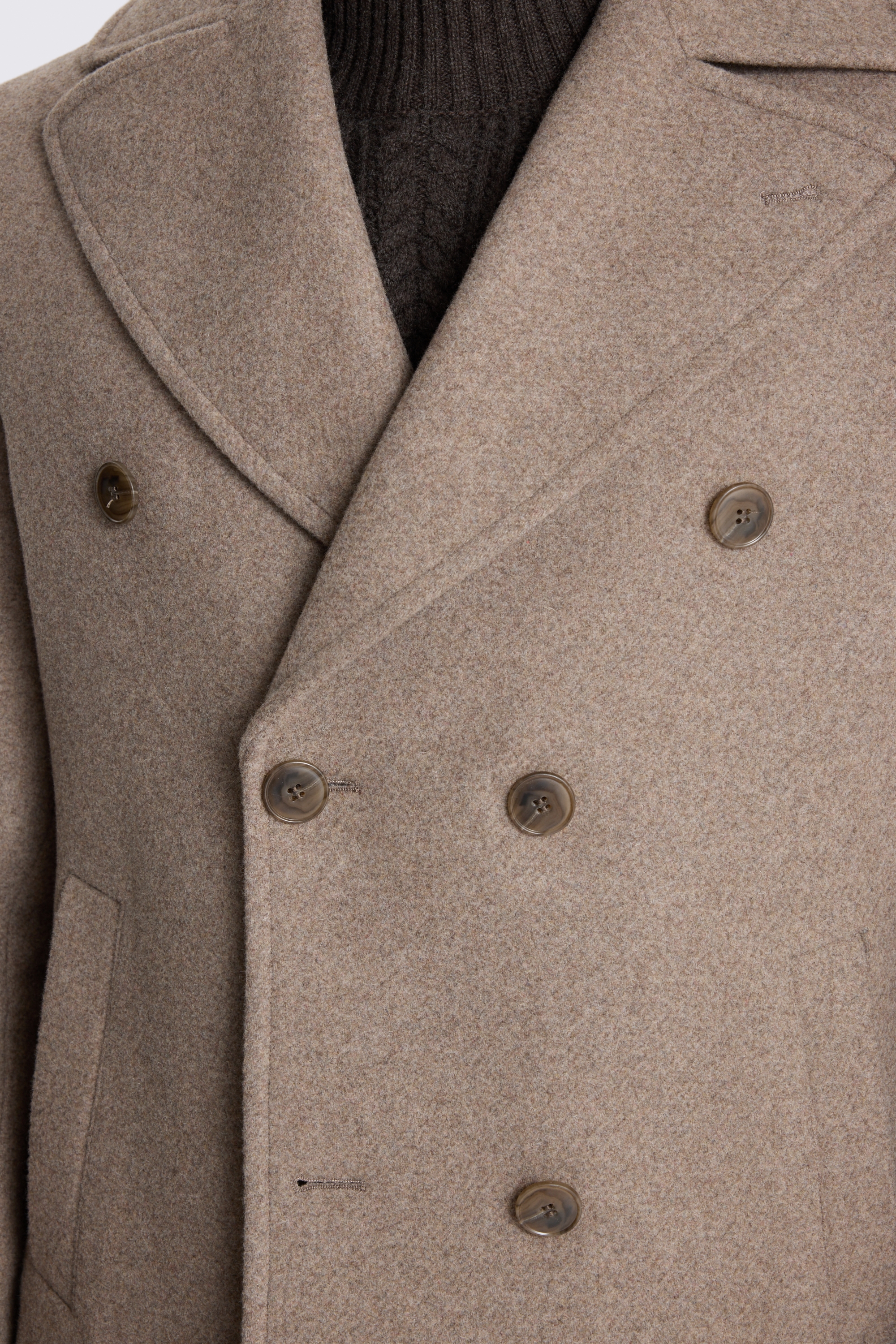 Taupe Peacoat