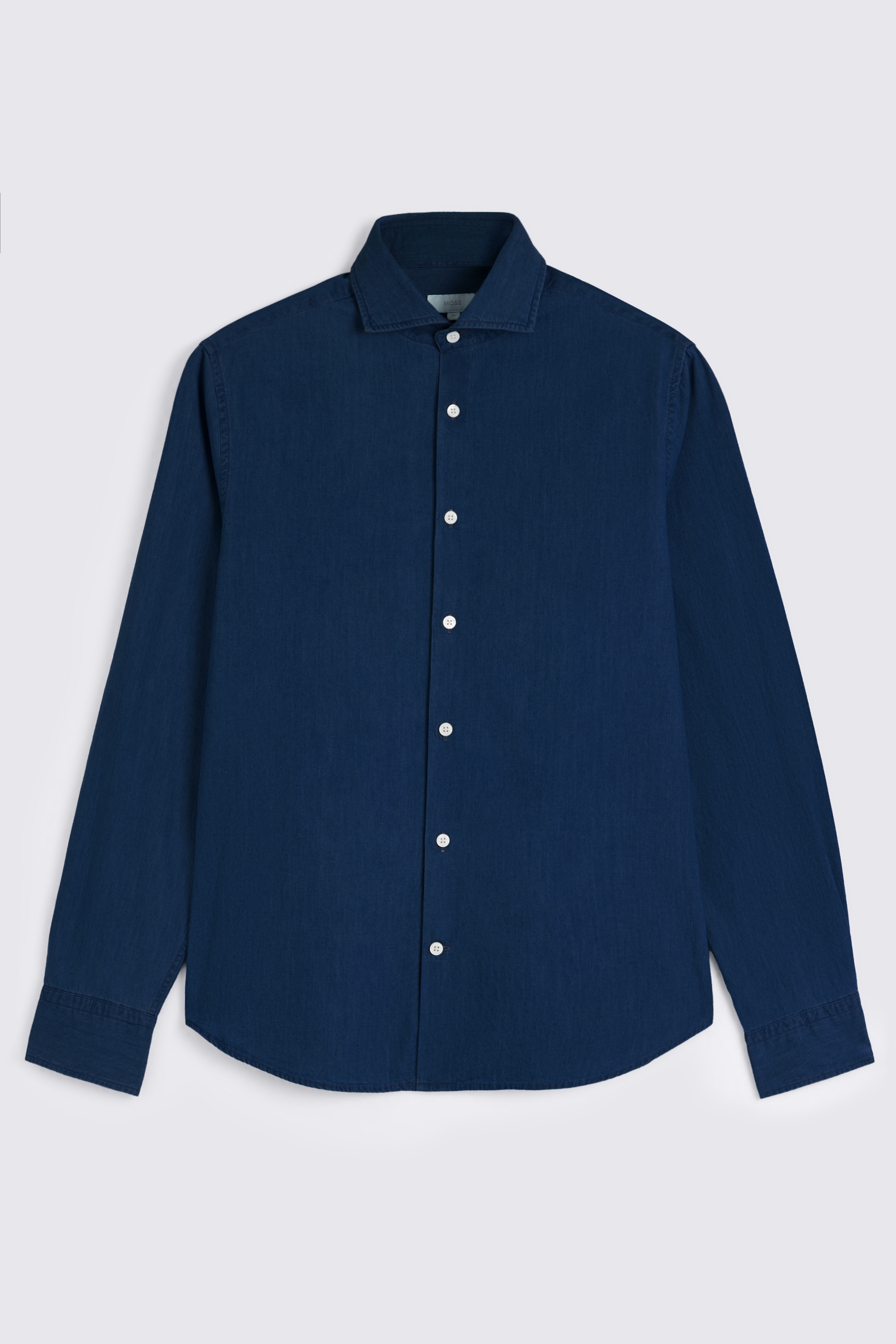 Dark Blue Denim Shirt