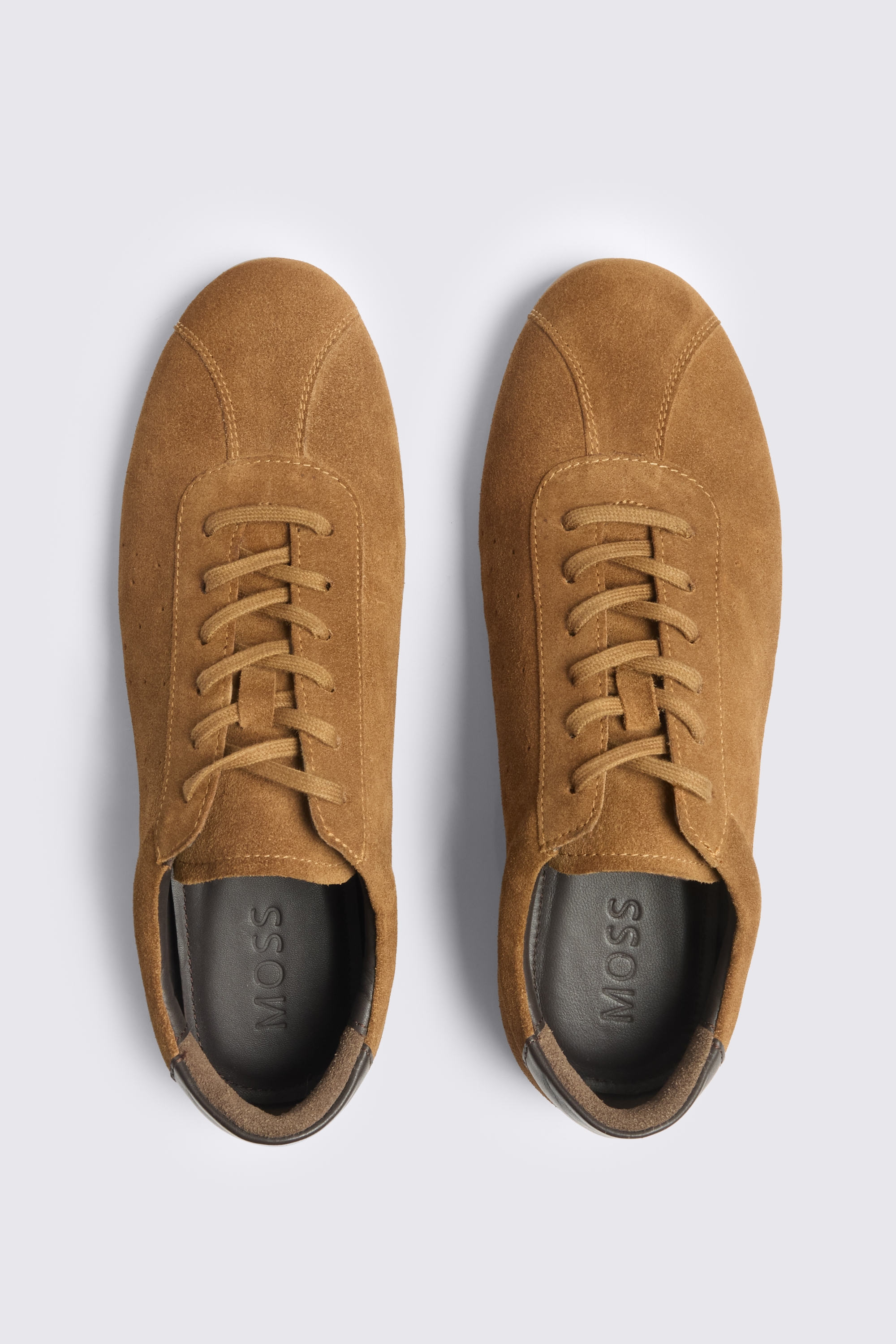 Brown Flat Sole Trainers