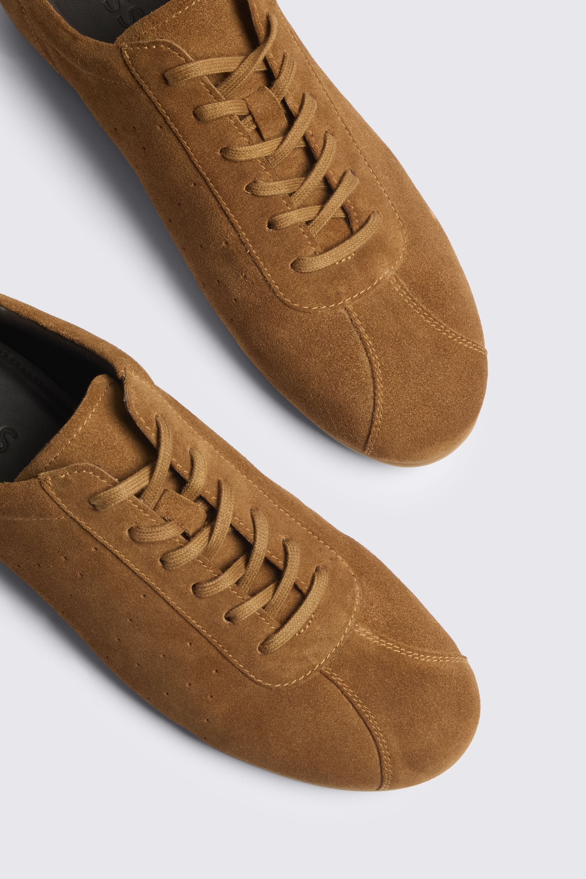 Brown Flat Sole Trainers
