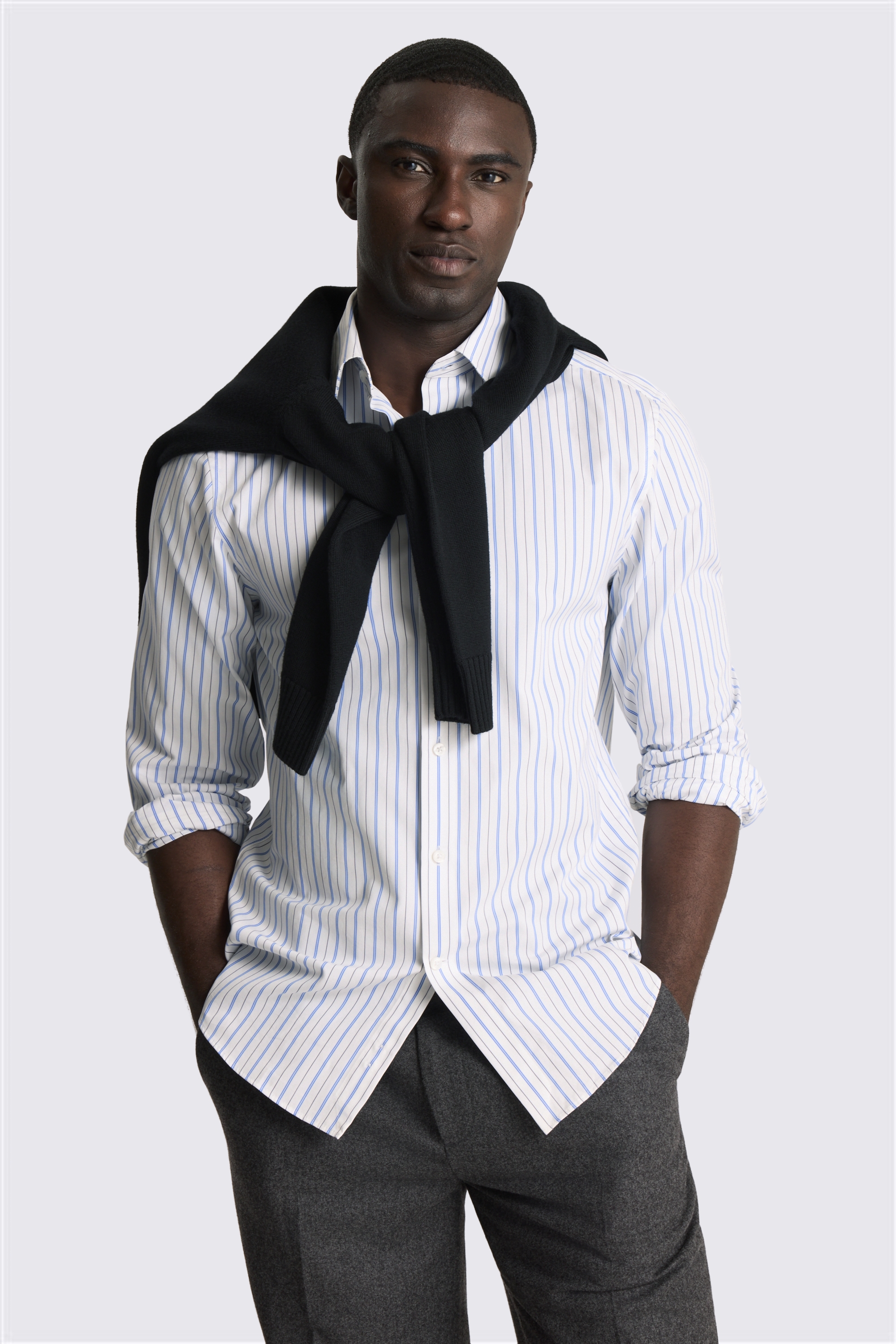 Blue Stripe Shirt