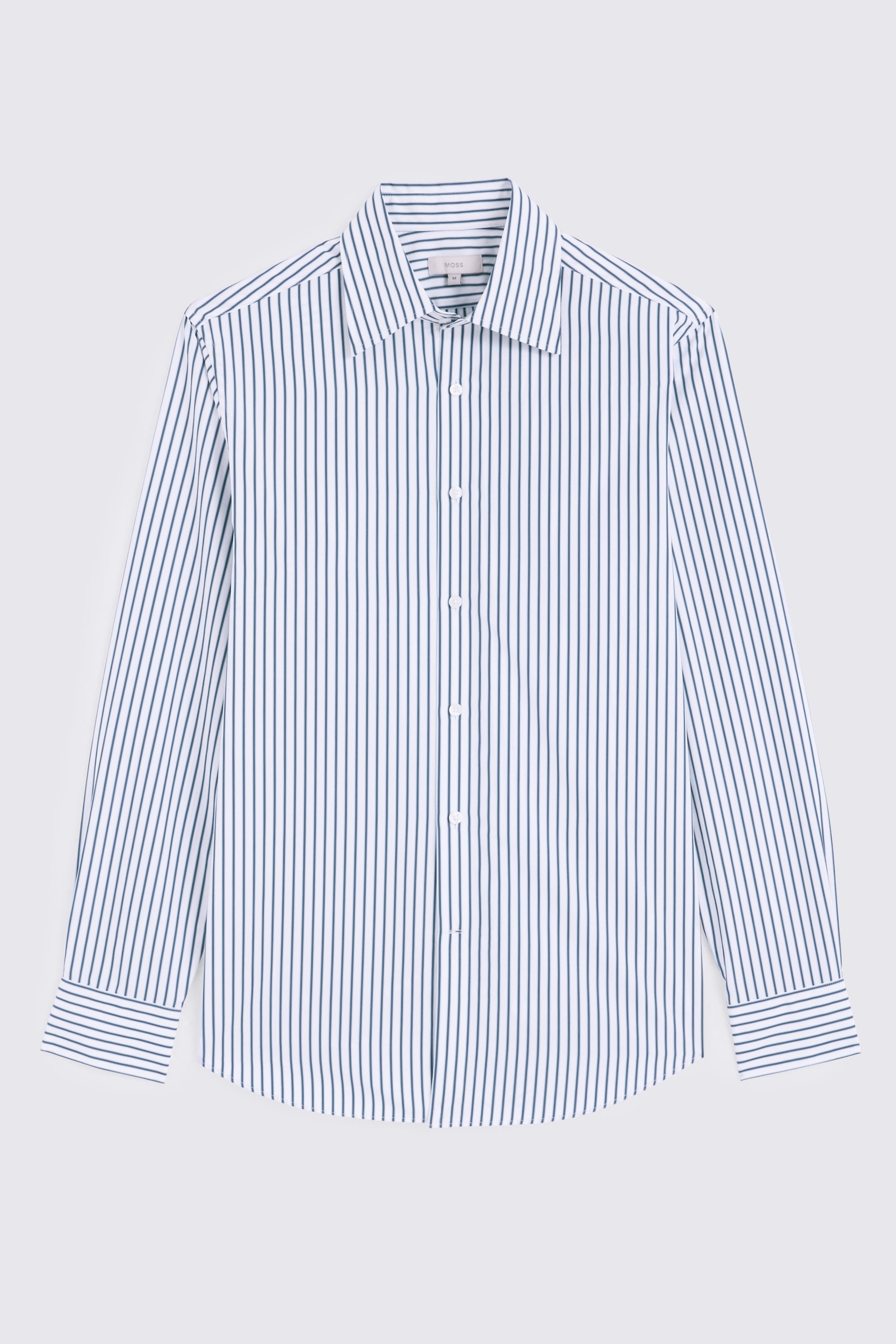 Navy & Blue Stripe Shirt