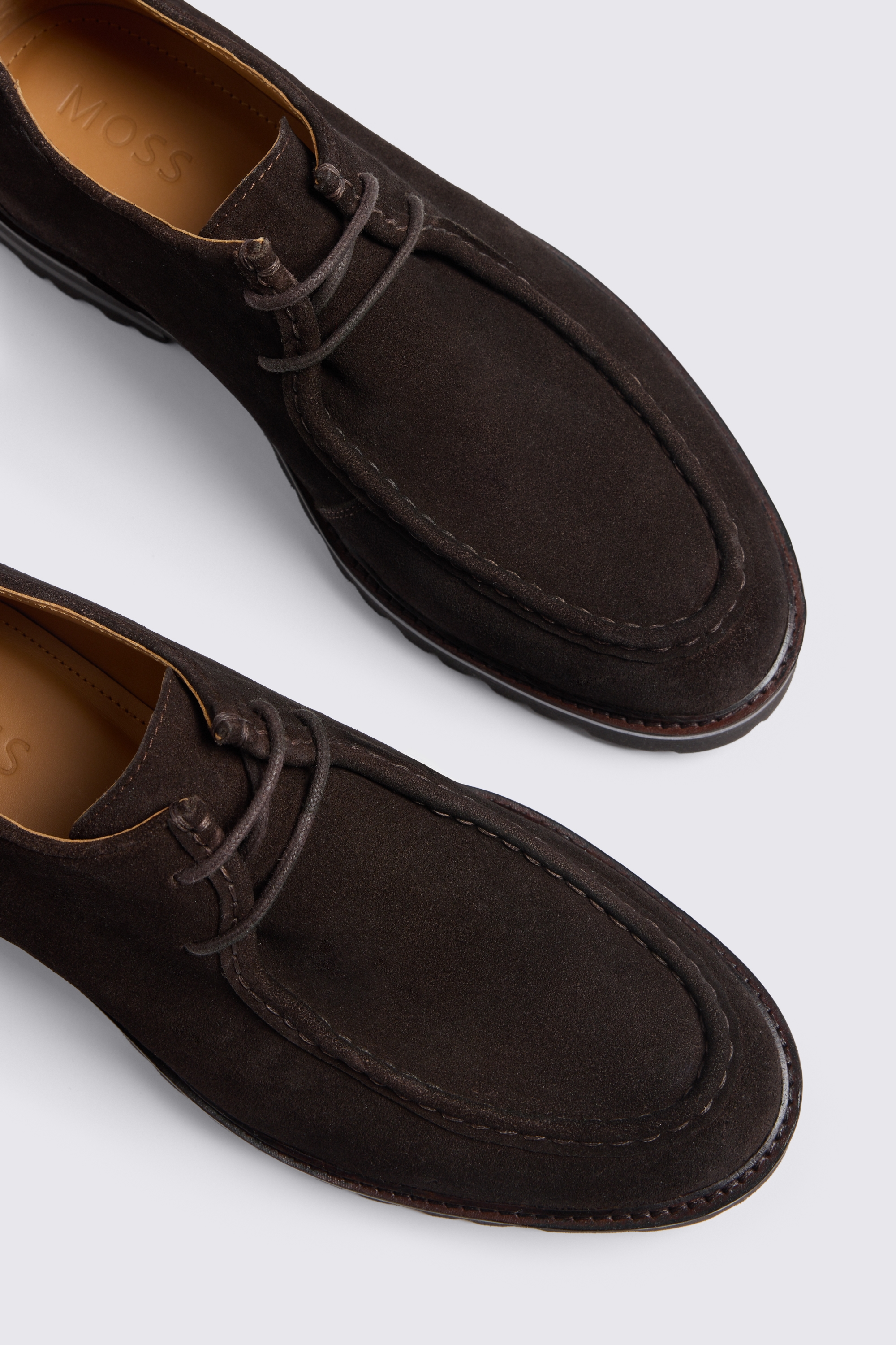 Dalston Chocolate Suede Moc Toe