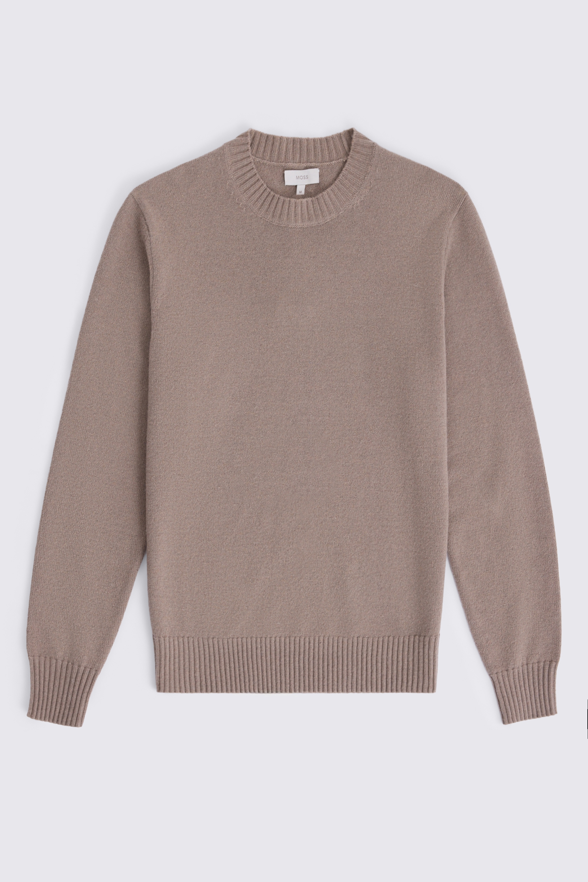 Oatmeal Cashmere Crew Neck